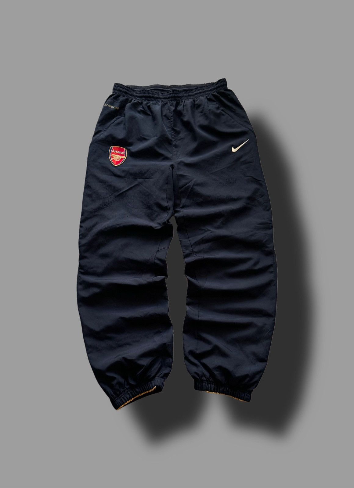 Nike × Streetwear × Vintage 00s Nike Vintage Nylon Arsenal Baggy