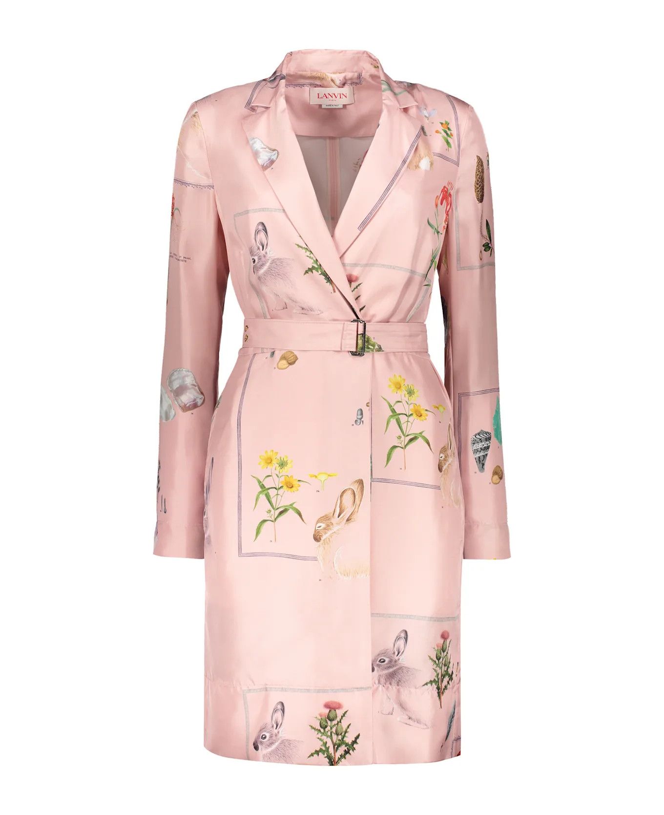 Lanvin o1y0326 Mini Dress in Multicolor Size S / US 4 / IT 40 - 1 Thumbnail