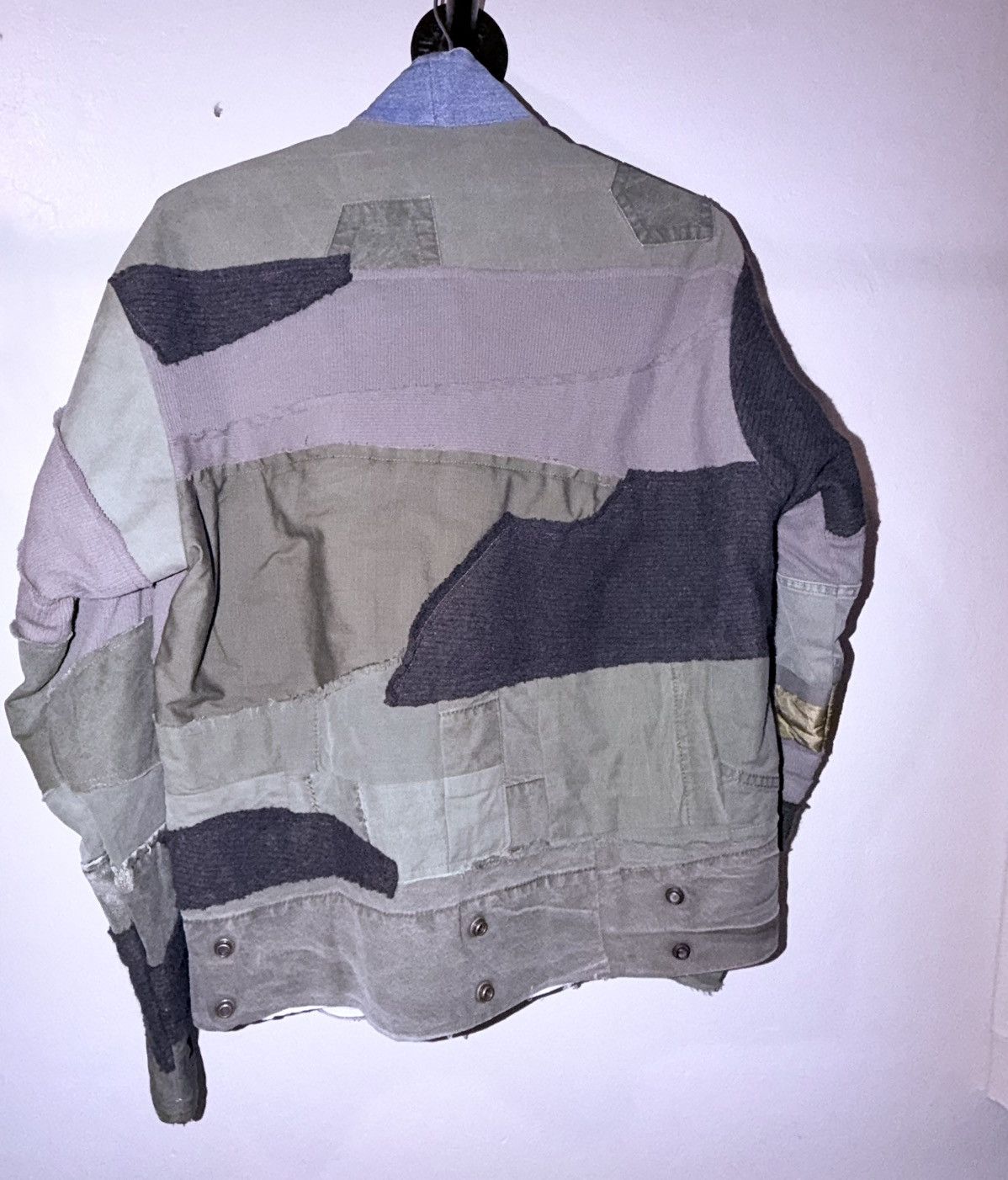Greg Lauren Greg Lauren shawl-collar patchwork jacket Size US L / EU 52-54 / 3 - 3 Thumbnail