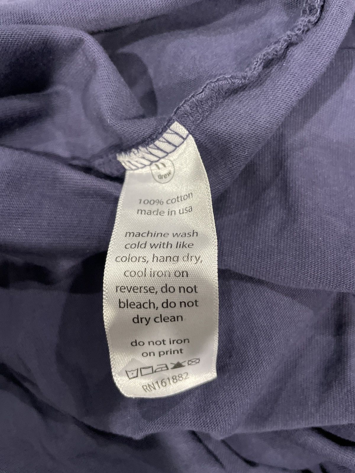 Drew House Drew House Navy Tee Size US L / EU 52-54 / 3 - 4 Thumbnail
