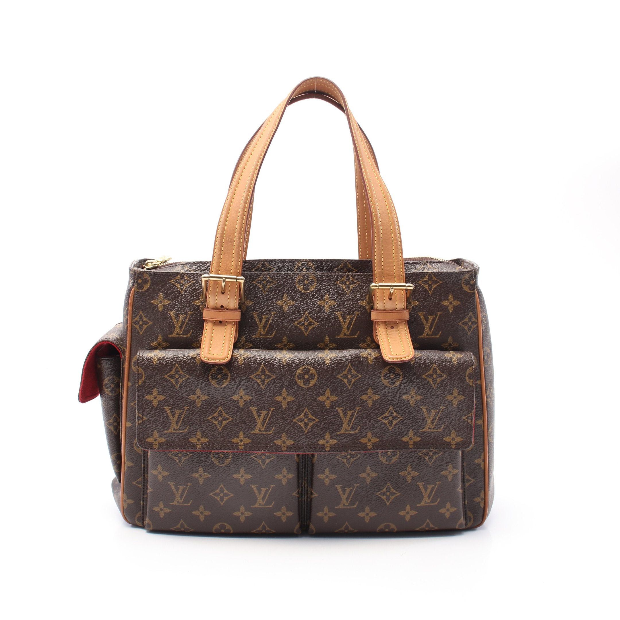 Louis Vuitton Louis Vuitton Multi-Priest Monogram Handbag Leather Brown Size ONE SIZE - 1 Thumbnail