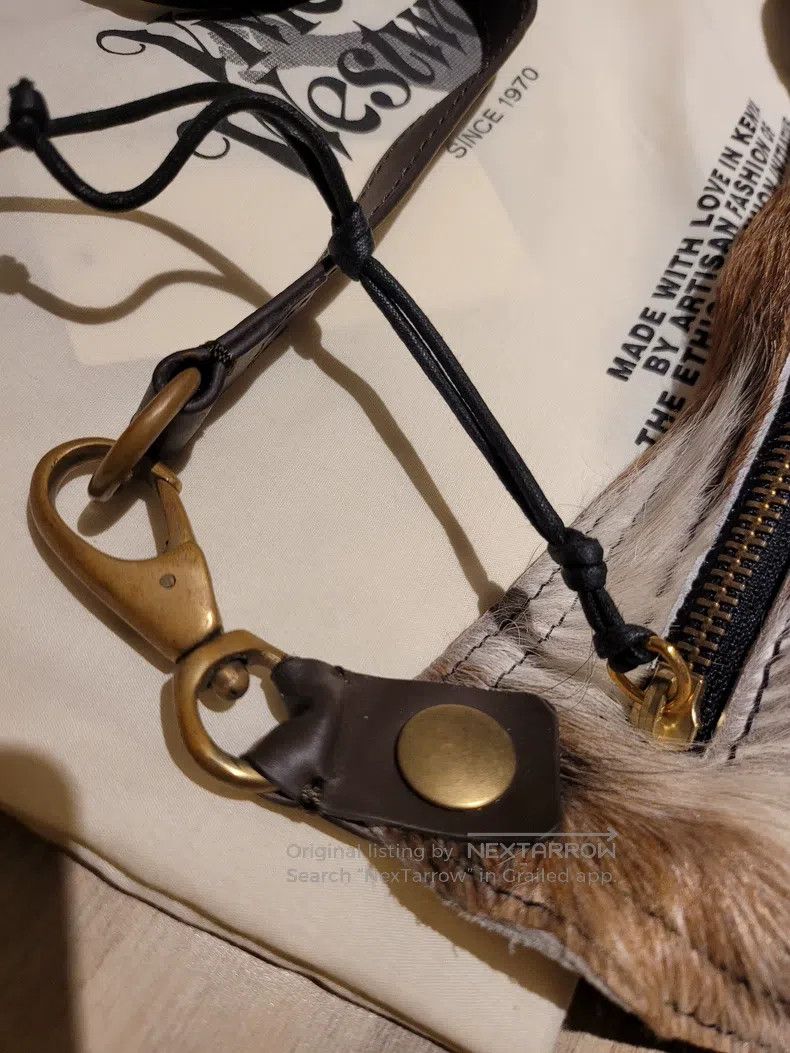 Vivienne Westwood Vivienne Westwood size os Rare Horsehair Waist Bag, African Size ONE SIZE - 5 Thumbnail