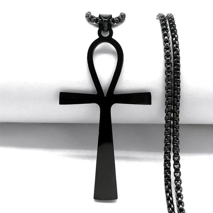 Kendrick Lamar × Vintage Gothic Egyptian Cross Necklace Size ONE SIZE - 3 Thumbnail