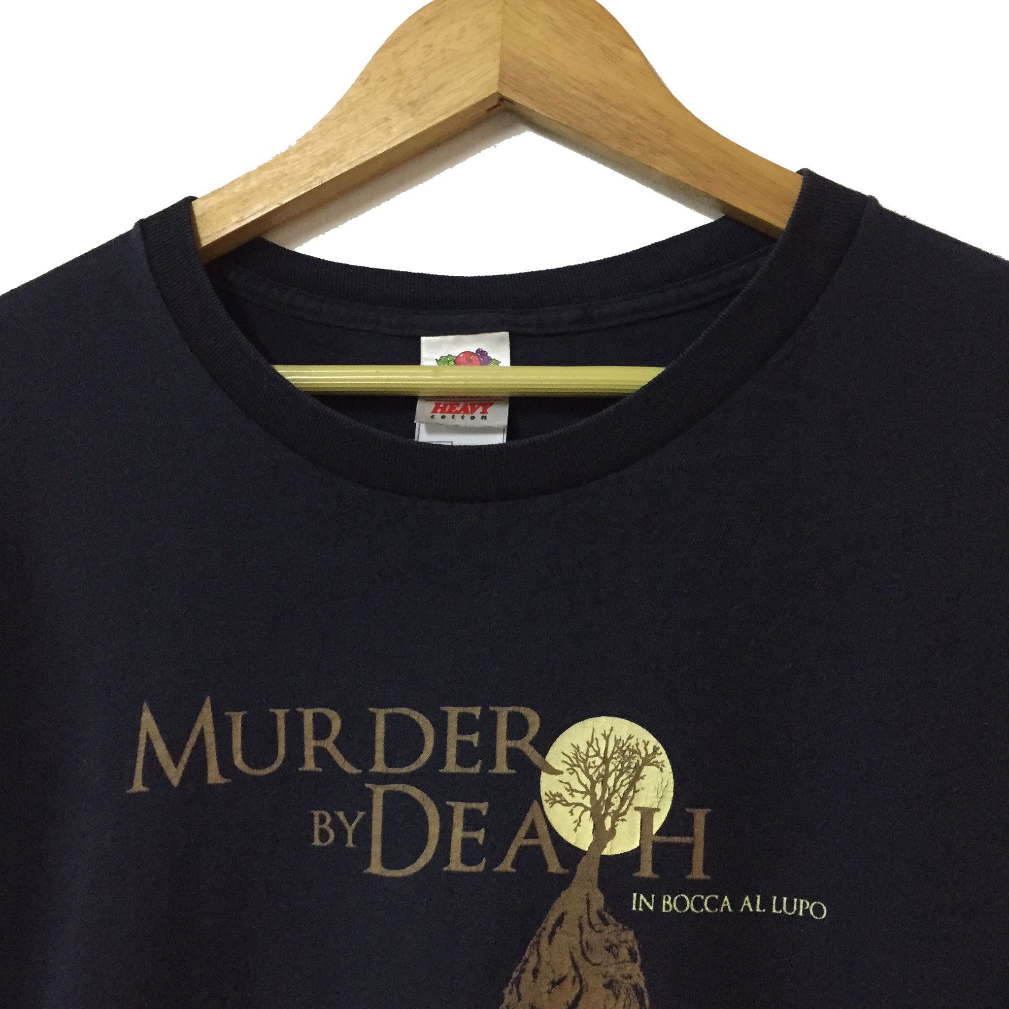 Band Tees × Vintage VINTAGE 00s MURDER BY DEATH INDIE ROCK ALBUM BAND TSHIRT Size US XL / EU 56 / 4 - 5 Thumbnail
