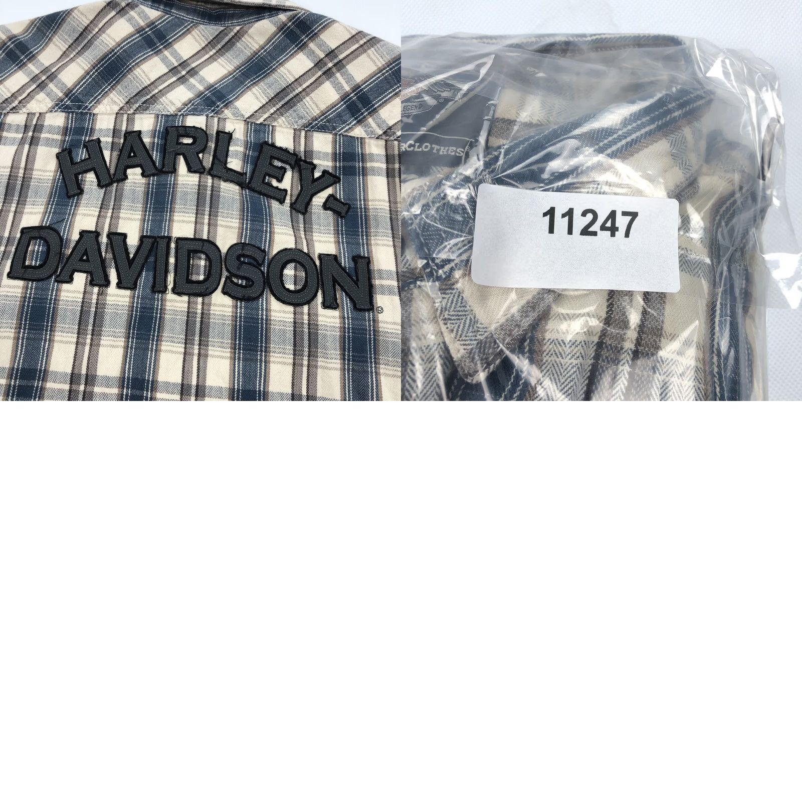 Harley Davidson Harley-Davidson Mens 2XL Plaid Short Sleeve Button-Down Shirt American Legend Y2K Style Size US XXL / EU 58 / 5 - 9 Thumbnail