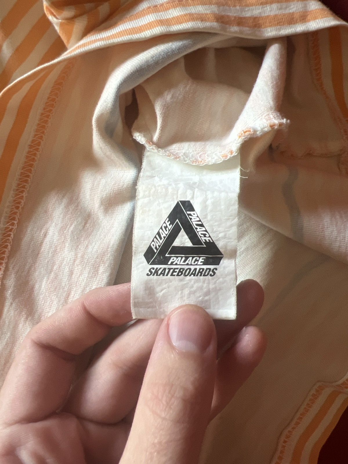 Palace Palace Rastel T-Shirt - Orange/White (M) Size US M / EU 48-50 / 2 - 4 Thumbnail