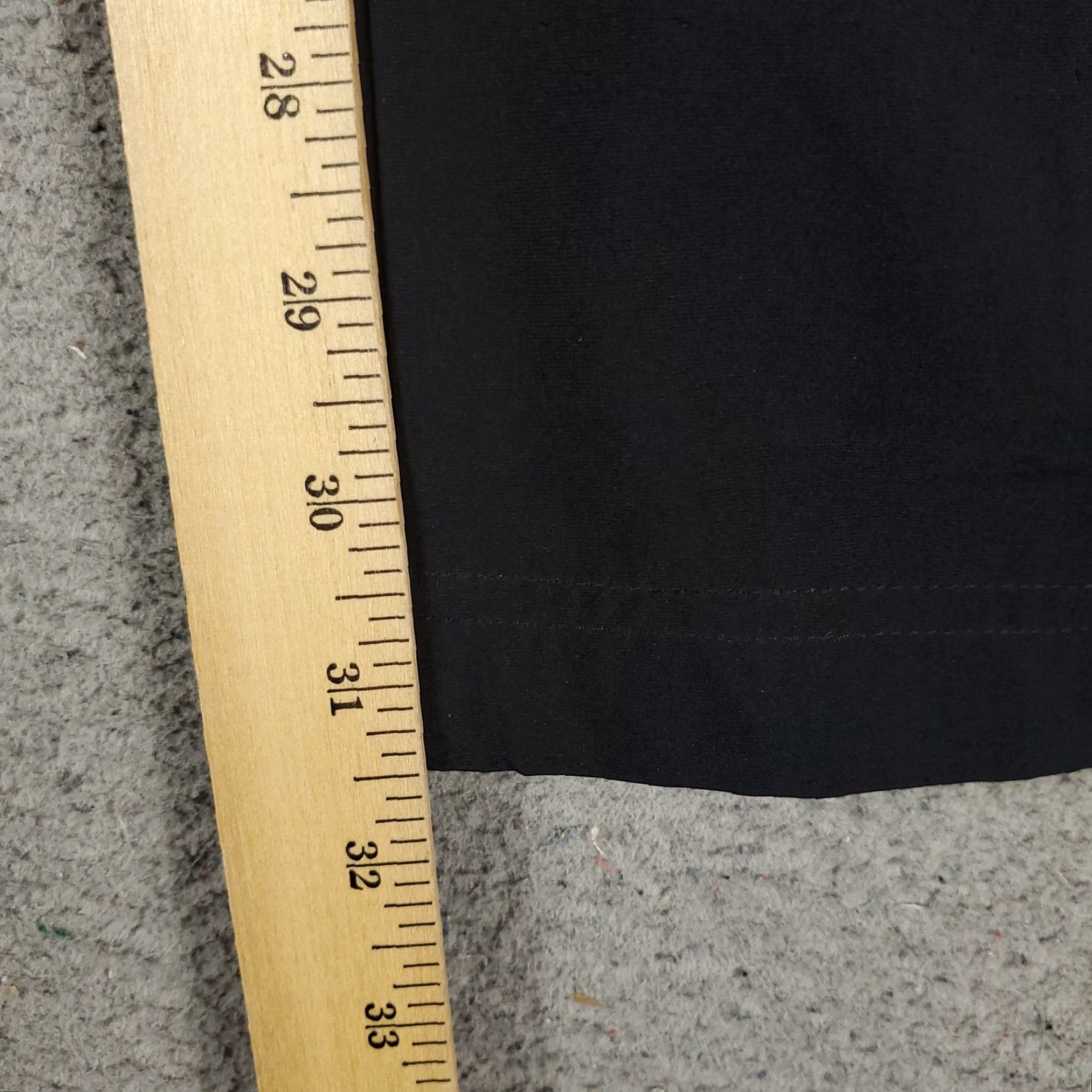 Nike Nike Pants Mens Large Black Baggy Ankle Zip Track Sweatpants Windbreaker Size US 33 - 5 Thumbnail