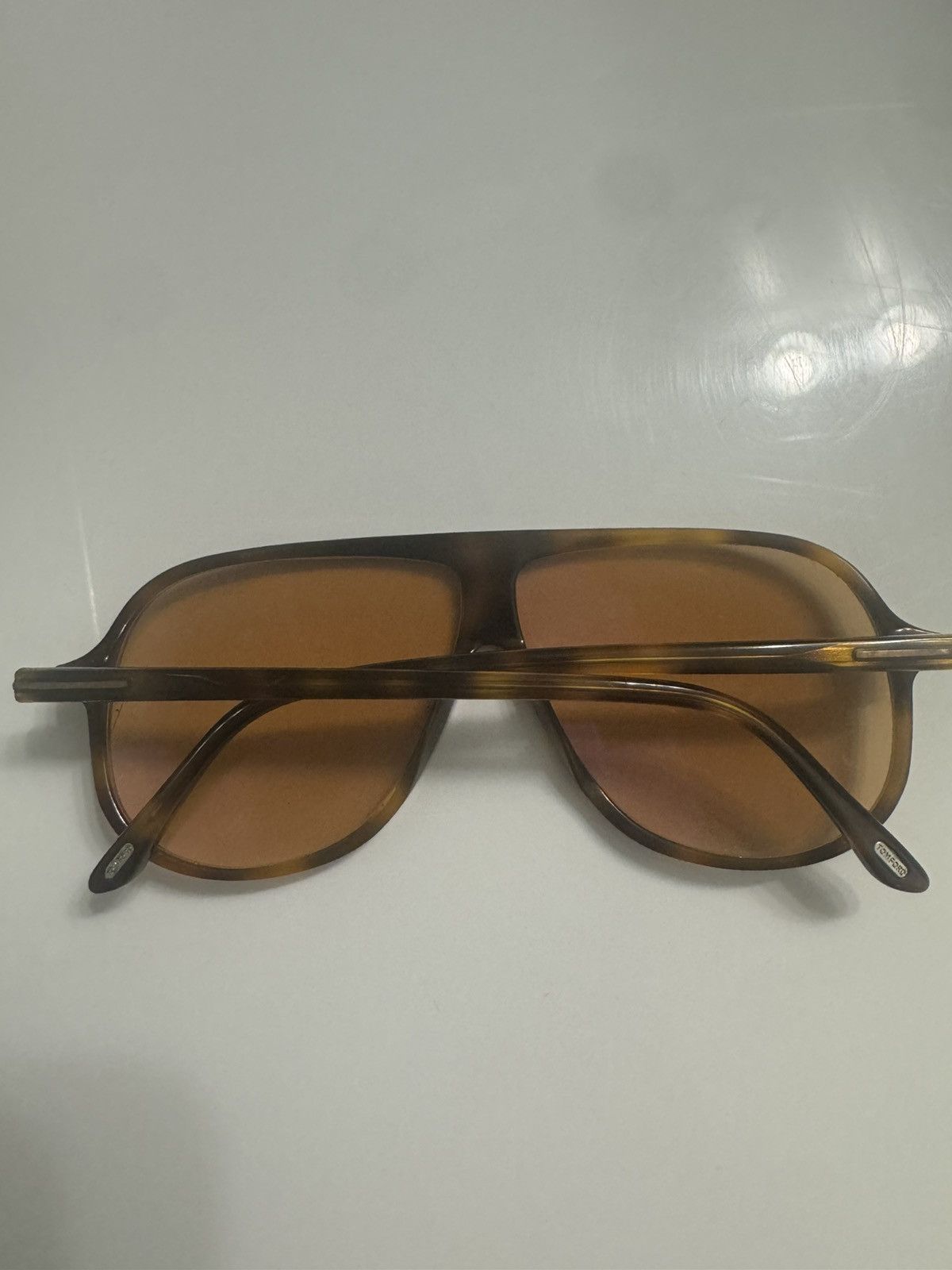 Tom Ford Brown Tom ford aviator Size ONE SIZE - 3 Thumbnail