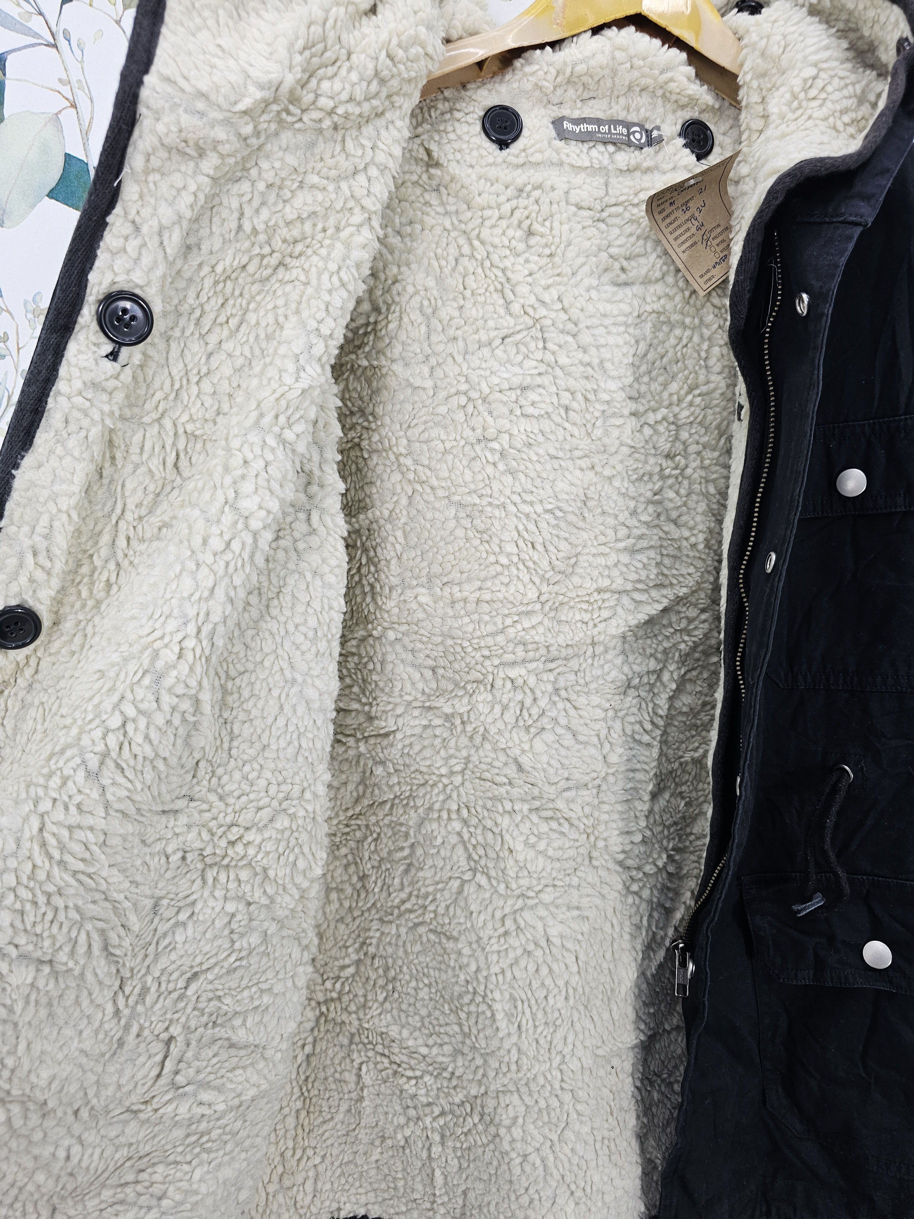 United Arrows Ryhythm Of Life By United Arrows Sherpa Jacket J0143 Size US M / EU 48-50 / 2 - 6 Thumbnail