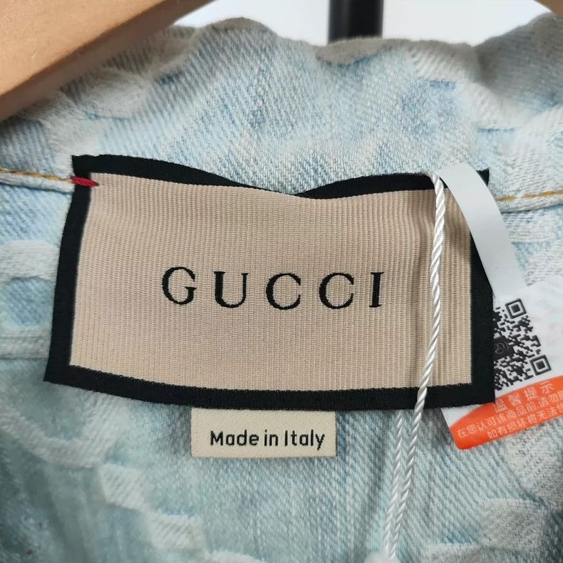 Gucci Gucci Size 38 Denim short sleeves 2503-Nextarrow Size US XS / EU 42 / 0 - 3 Thumbnail