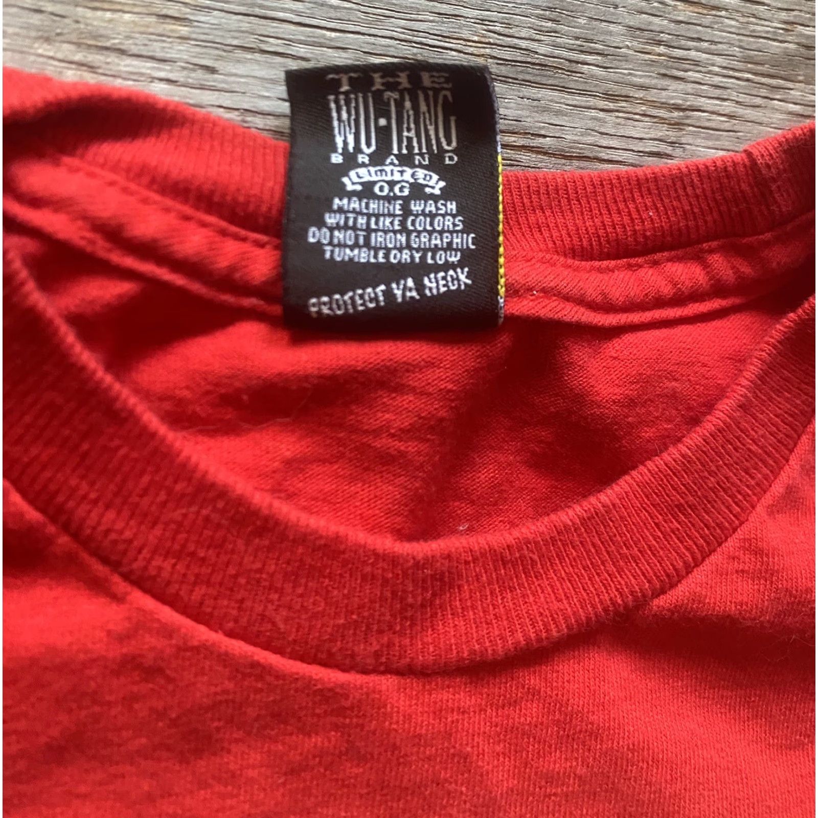 Vintage VINTAGE The Limited Wu Wear Ghostface Killah Jason Mask T Shirt Hip Hop Tee Size S Red Mens Size US S / EU 44-46 / 1 - 6 Thumbnail