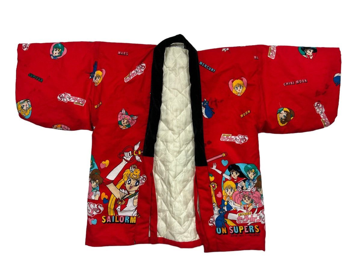 Anime × Cartoon Network × Vintage Vintage 90s Sailormoon Supers Kimono Vest Japanese Anime Size S / US 4 / IT 40 - 6 Thumbnail