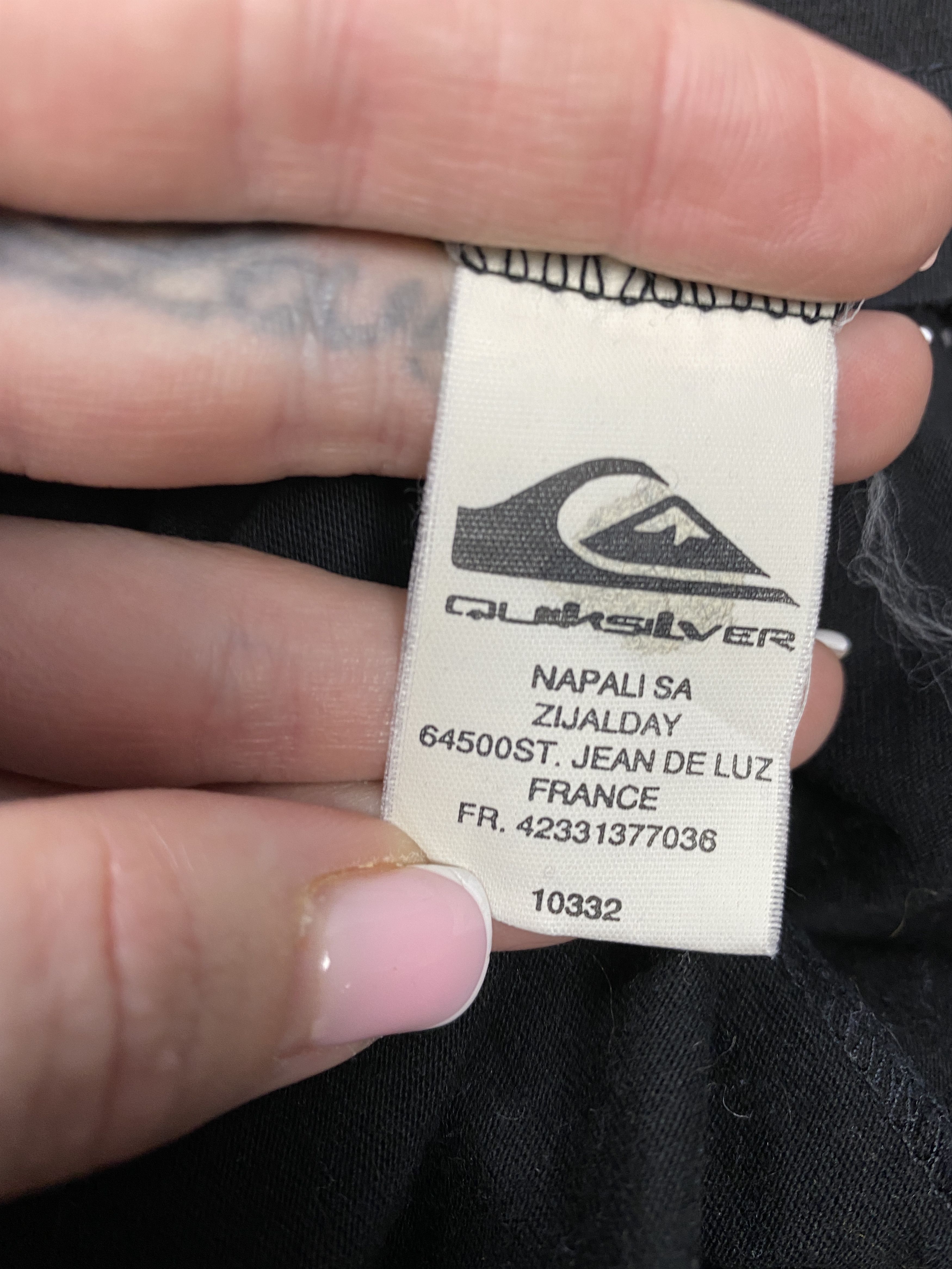 Quiksilver × Vintage Quiksilver 90s Vintage Turtleneck High Neck Sweater Size US M / EU 48-50 / 2 - 6 Thumbnail