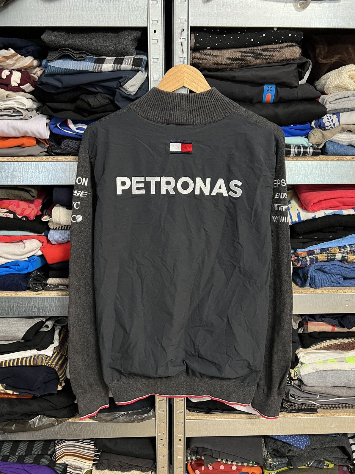 Mercedes-Benz Mercedes AMG Petronas Racing F1 Formula Knitted Zip Sweater Size US L / EU 52-54 / 3 - 3 Thumbnail