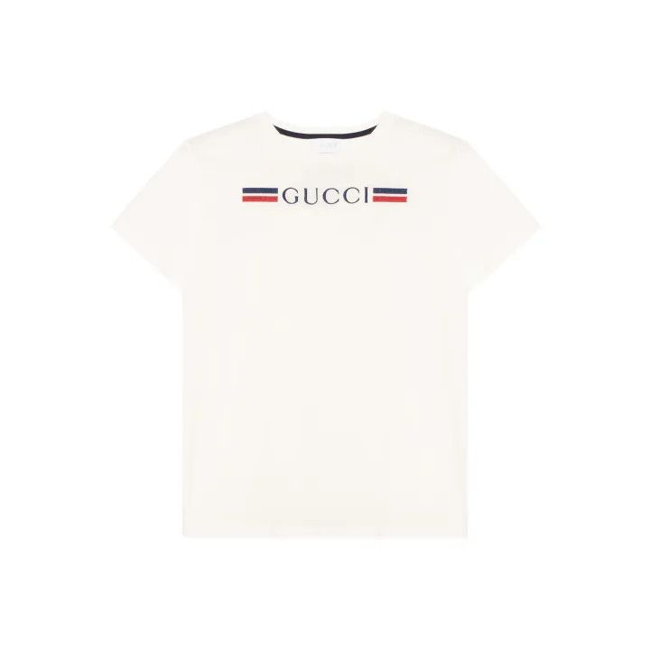 Gucci Gucci Kids Short Sleeve Logo T-Shirt Size US M / EU 48-50 / 2 - 1 Thumbnail