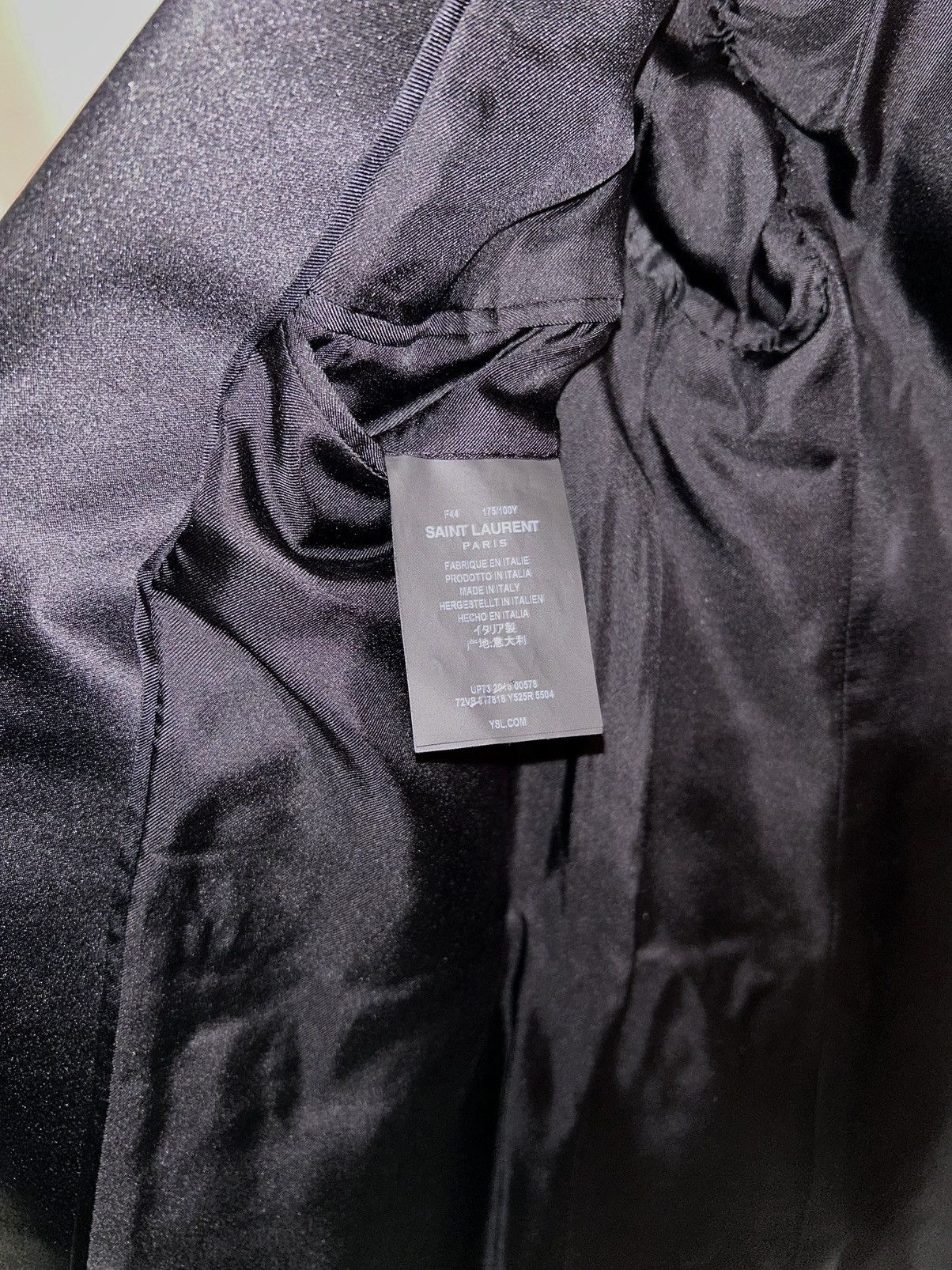 Hedi Slimane × Saint Laurent Paris × Yves Saint Laurent Saint Laurent Paris Velour/ Velvet Jacket Blazer F44 Italy 🇮🇹 Size US S / EU 44-46 / 1 - 5 Thumbnail