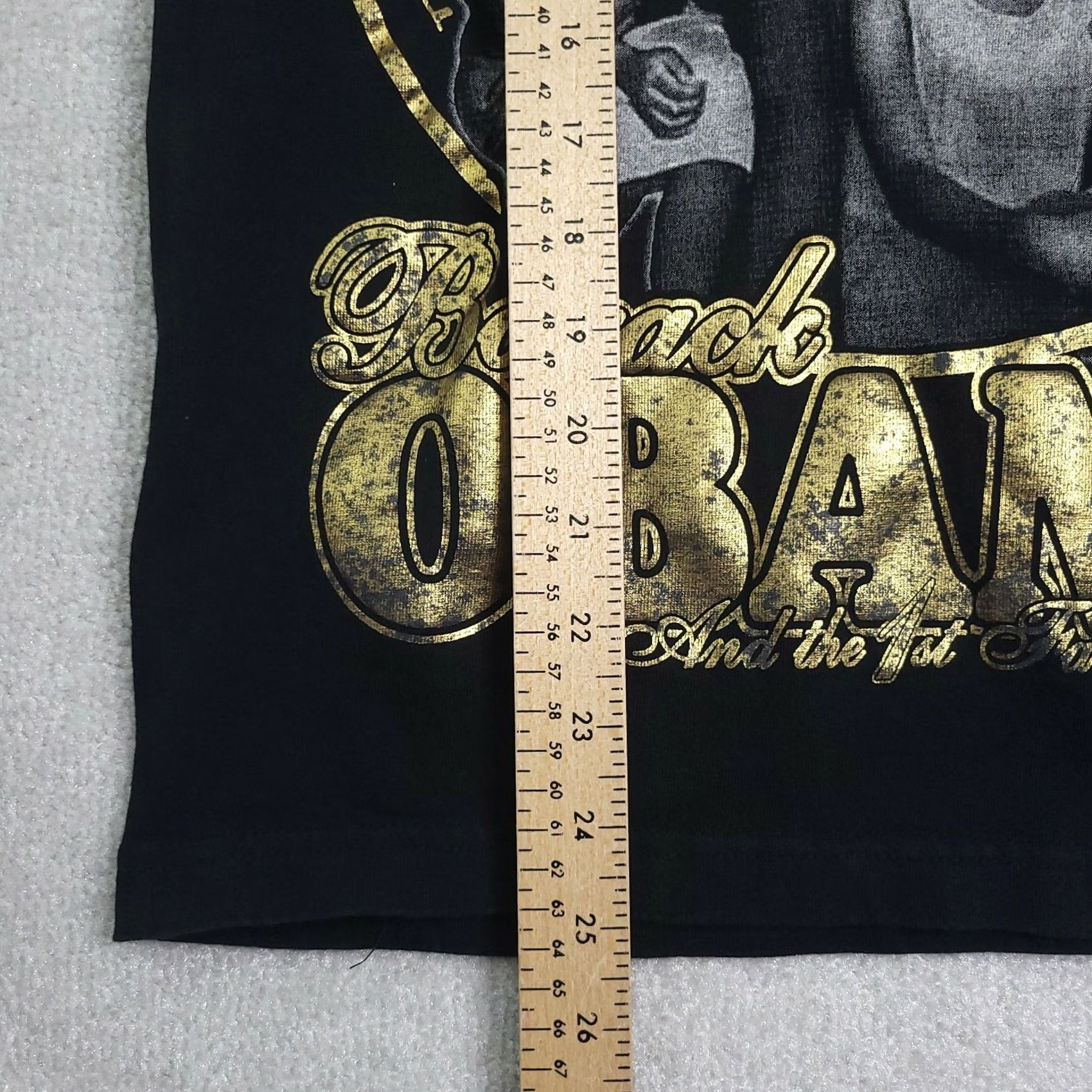 Vintage Barack Obama Presidential Family T Shirt Adult Medium Black 2000s Womens Size M / US 6-8 / IT 42-44 - 7 Thumbnail