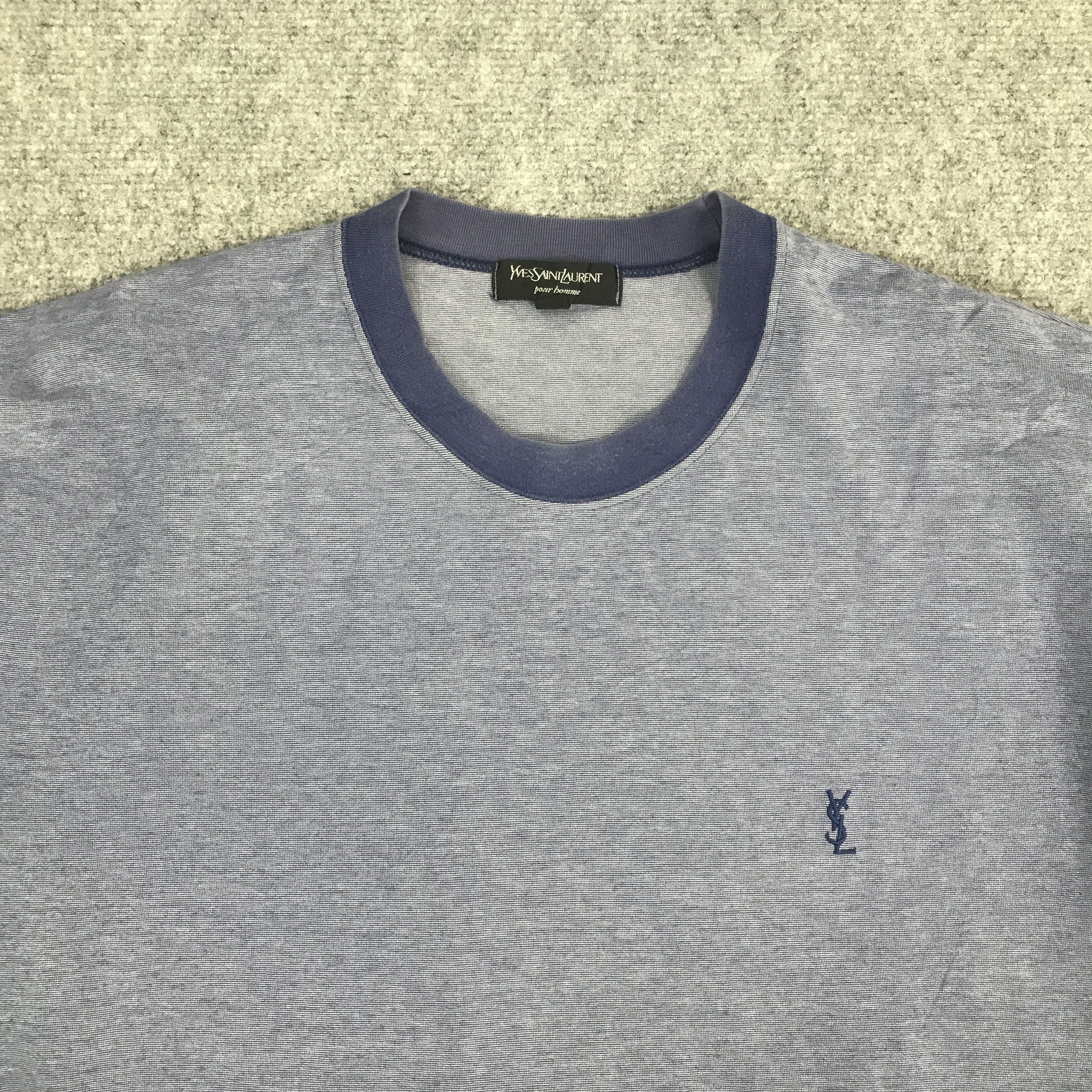 Designer × Yves Saint Laurent Rare Yves Saint Laurent T-shirt Size US L / EU 52-54 / 3 - 6 Thumbnail