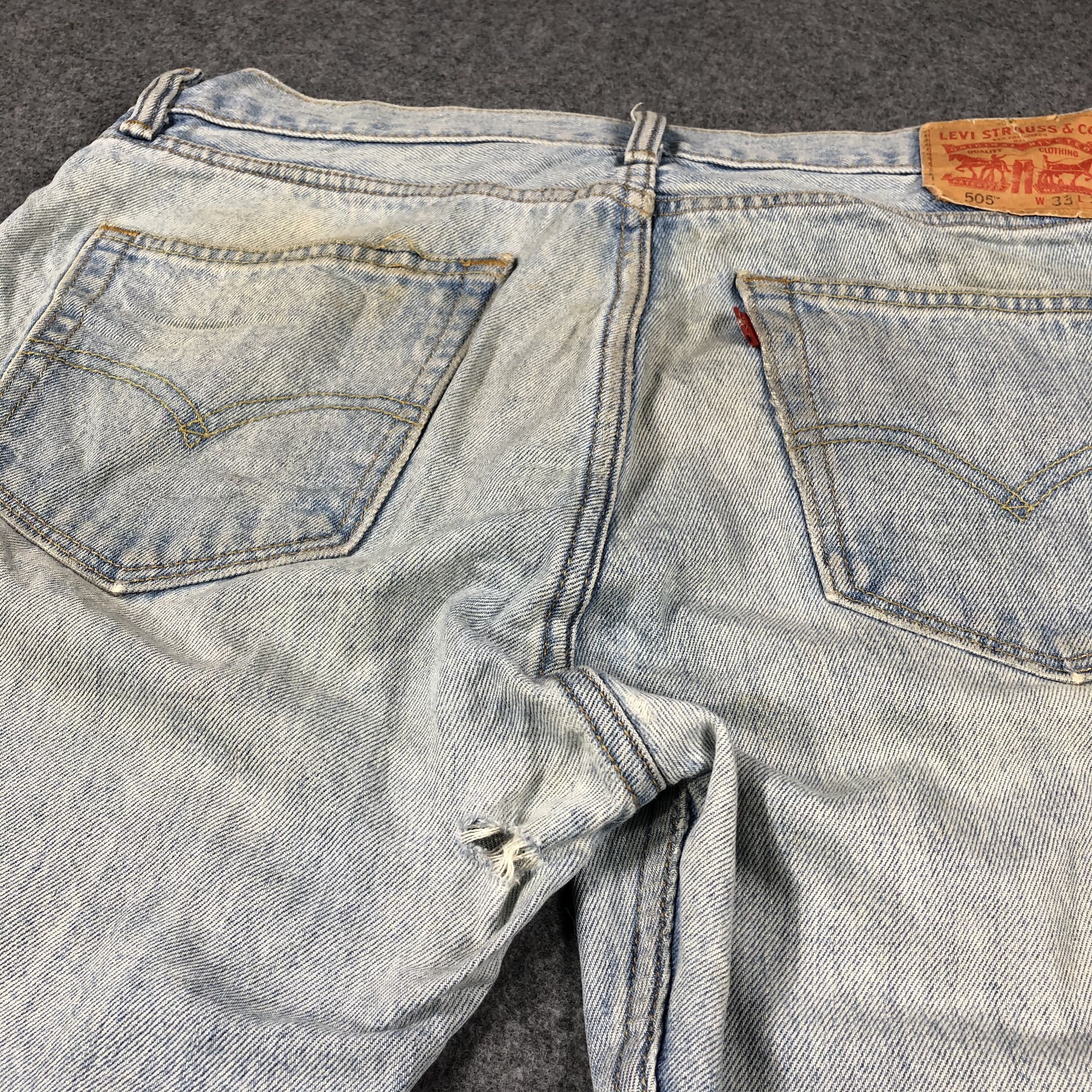 Levi's × Vintage Vintage Levis Jeans Lot 505-JM700 Size US 35 - 8 Thumbnail