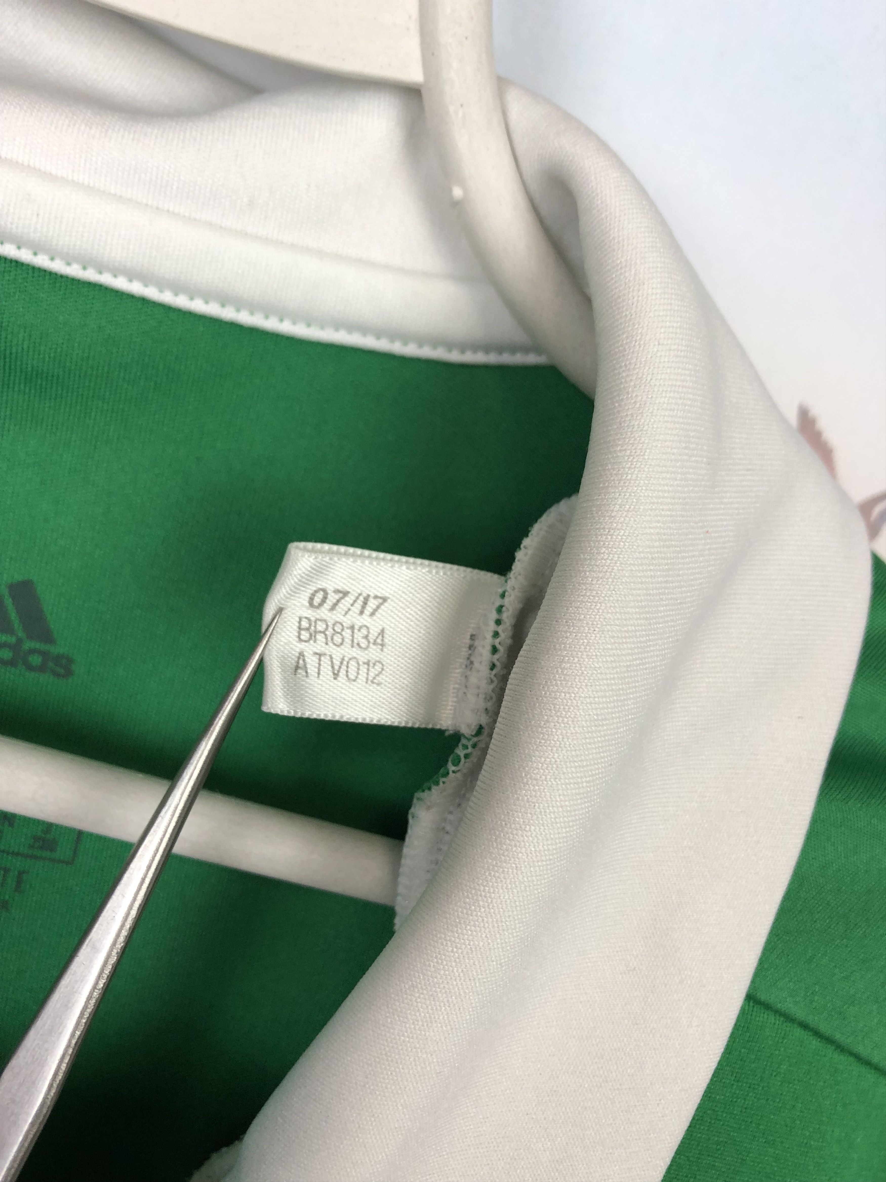Adidas Northern Ireland Home football shirt 2017 Soccer Adidas Tee Size US L / EU 52-54 / 3 - 6 Thumbnail