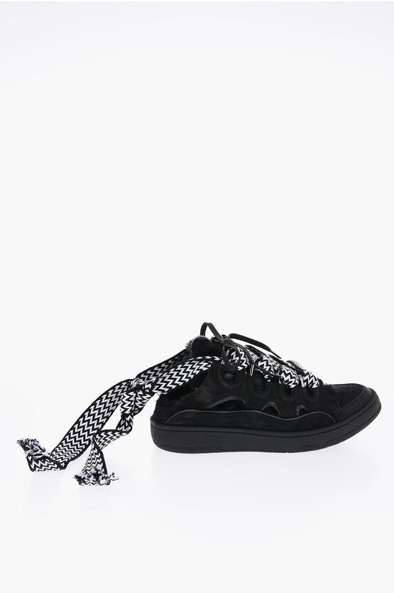 Lavane o1w1db11024 Curb Leather Mules Sneakers in Black & White Size US 8.5 / EU 41-42 - 1 Thumbnail