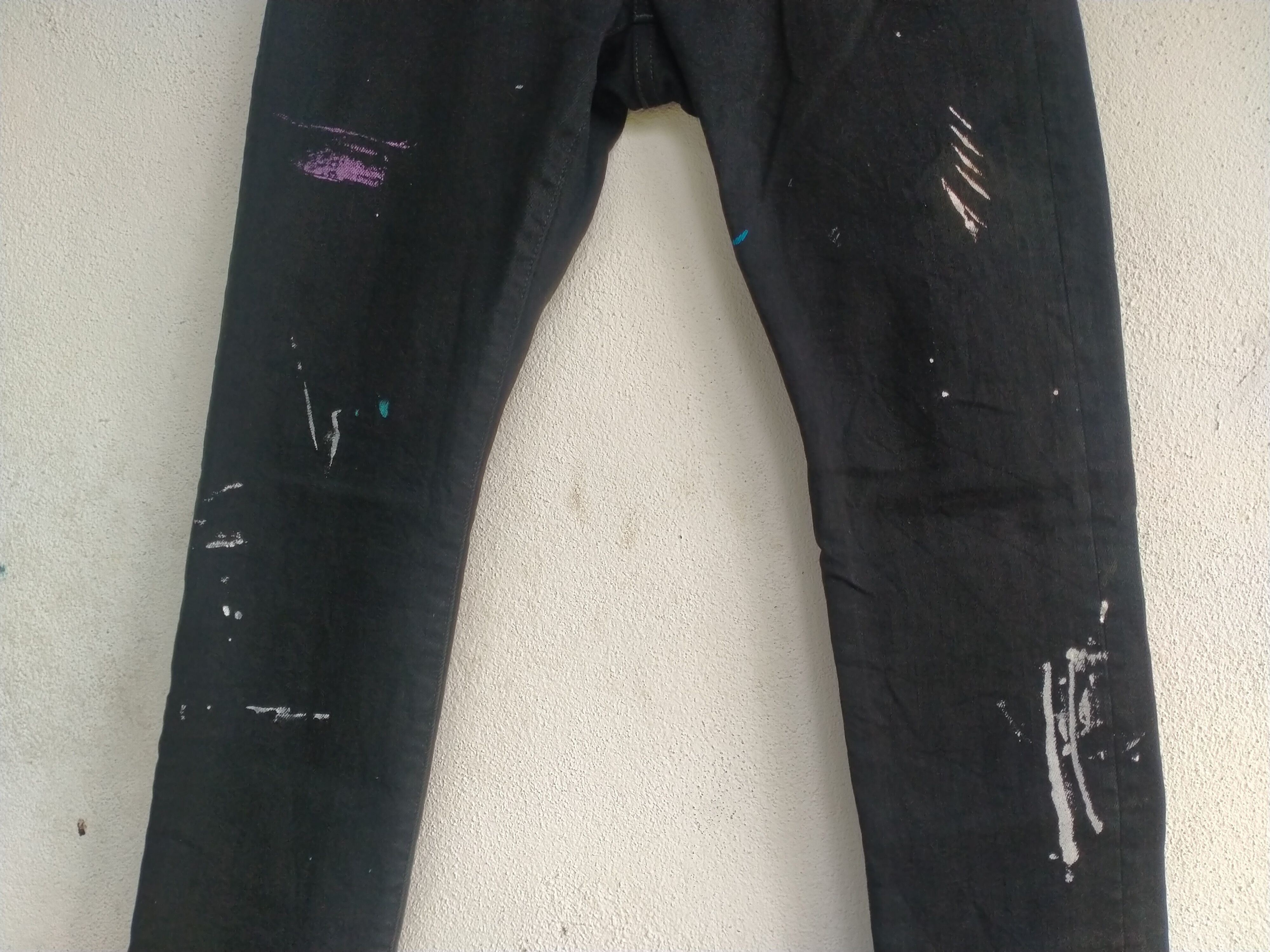 Beauty Beast Distressed Hysteric Glamour Low Rise Skinny Jeans Size US 29 - 3 Thumbnail