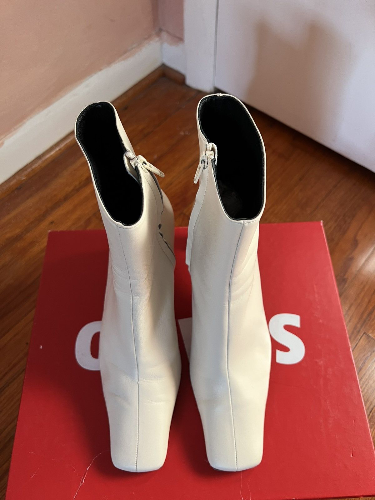 Staud Staud white heeled boots Size US 10 / IT 40 - 8 Thumbnail