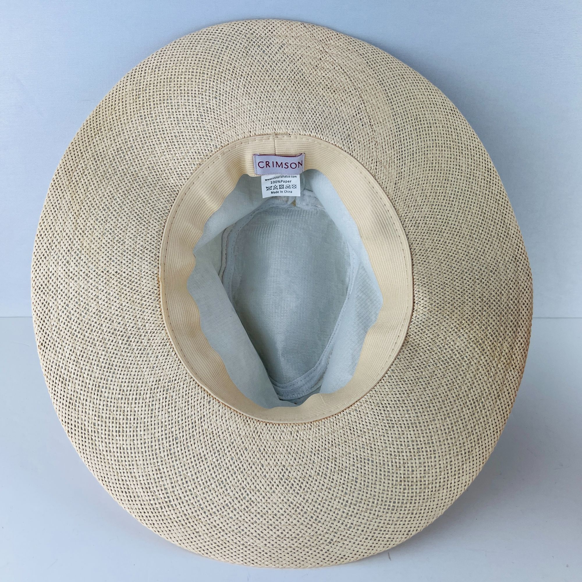 Other Crimson Brand Panama Sun Hat Victoria Hat Co Brand Size ~7 Size ONE SIZE - 6 Thumbnail