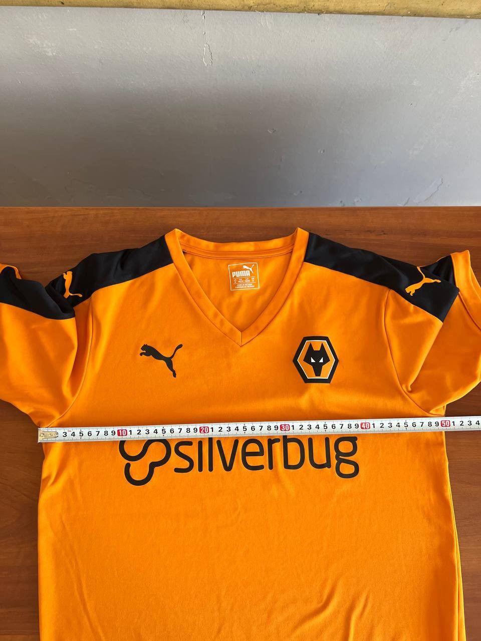 Puma 2015/16 WOLVERHAMPTON HOME SOCCER JERSEY FOOTBALL SHIRT PUMA Size US M / EU 48-50 / 2 - 13 Thumbnail