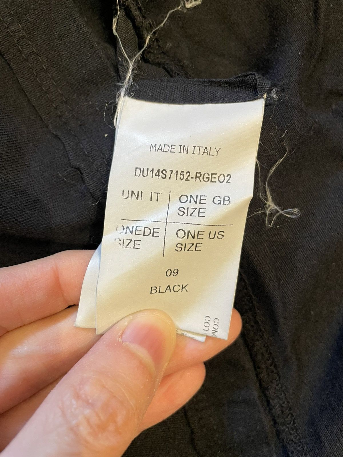 Rick Owens Drkshdw Rick Owens GEO Tank Top (Black) Size US XXL / EU 58 / 5 - 4 Thumbnail