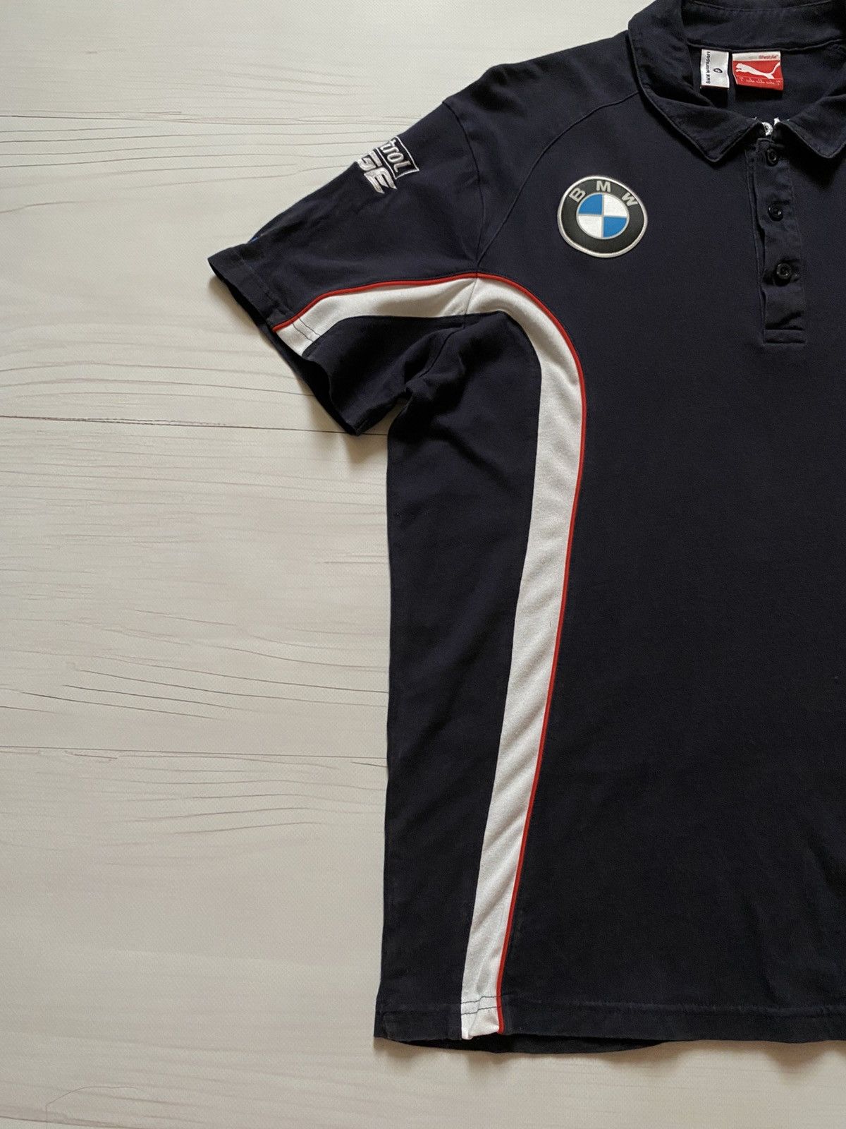 BMW Puma BMW racing motosport polo t shirt Size US L / EU 52-54 / 3 - 11 Thumbnail