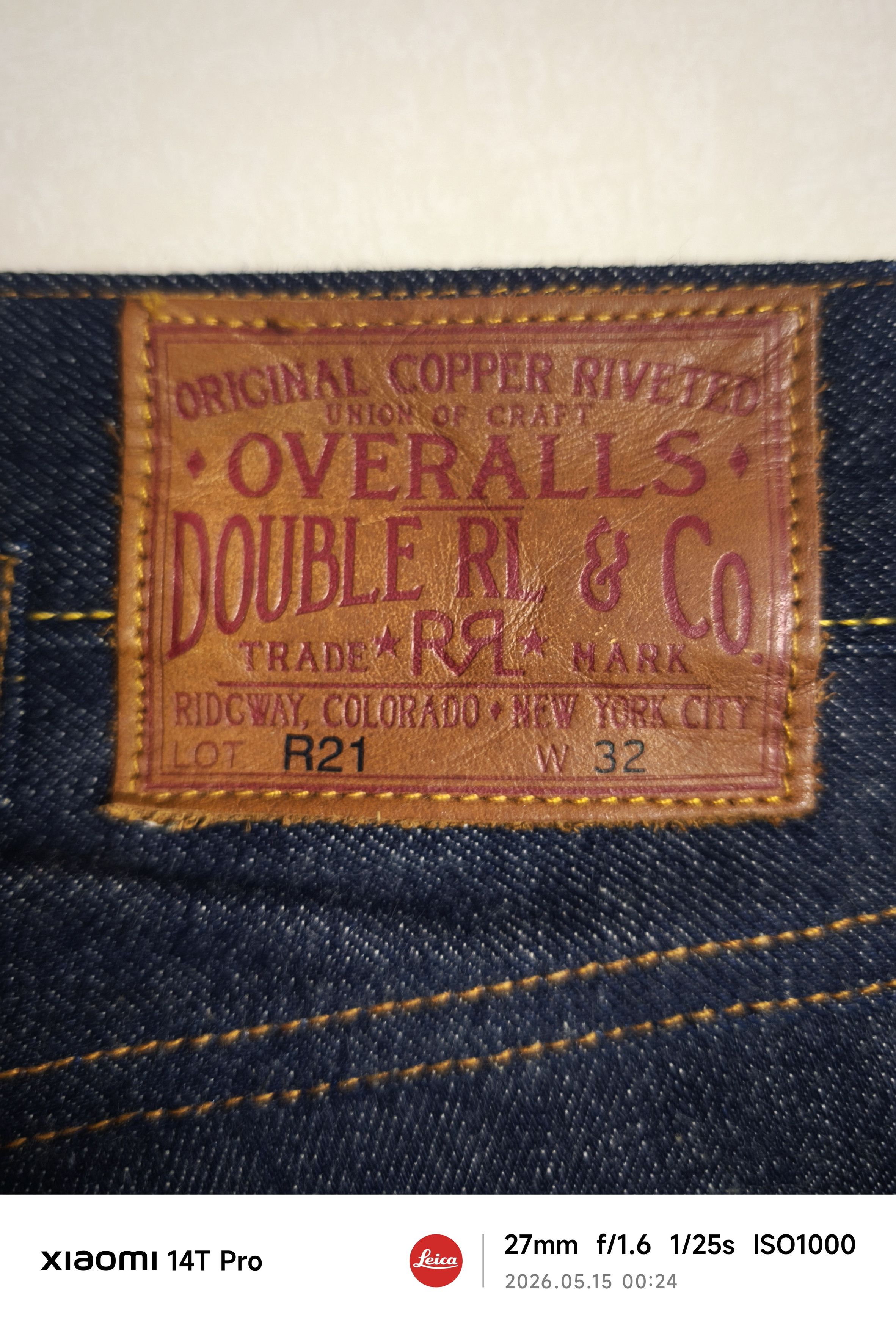 RRL Ralph Lauren Double RL (RRL R21) Size US 32 / EU 48 - 1 Thumbnail