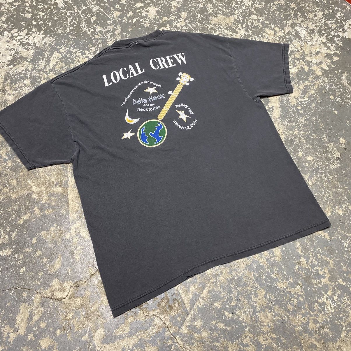 Band Tees Vintage Béla Fleck and the Flecktones Local Crew Cornell Size US XL / EU 56 / 4 - 14 Thumbnail