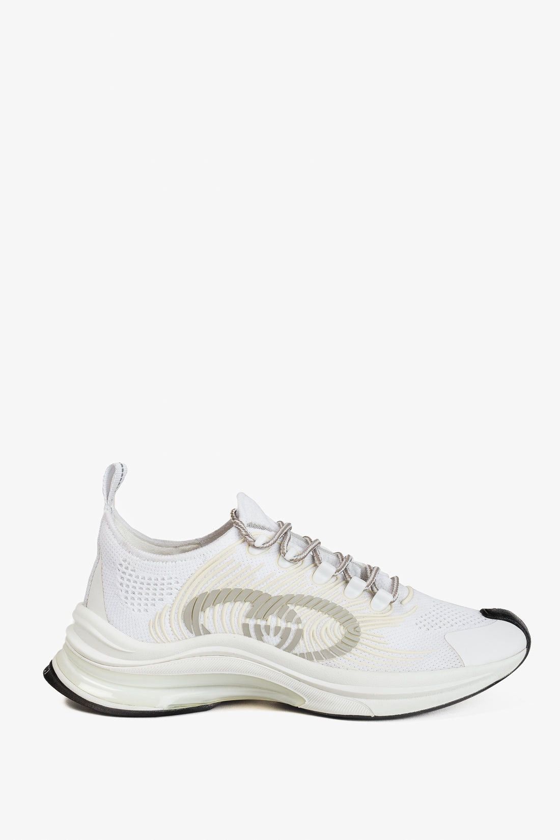 Gucci Gucci Run White Sneakers Mens Size US 12 / 45 IT Size US 12 / EU 45 - 3 Thumbnail