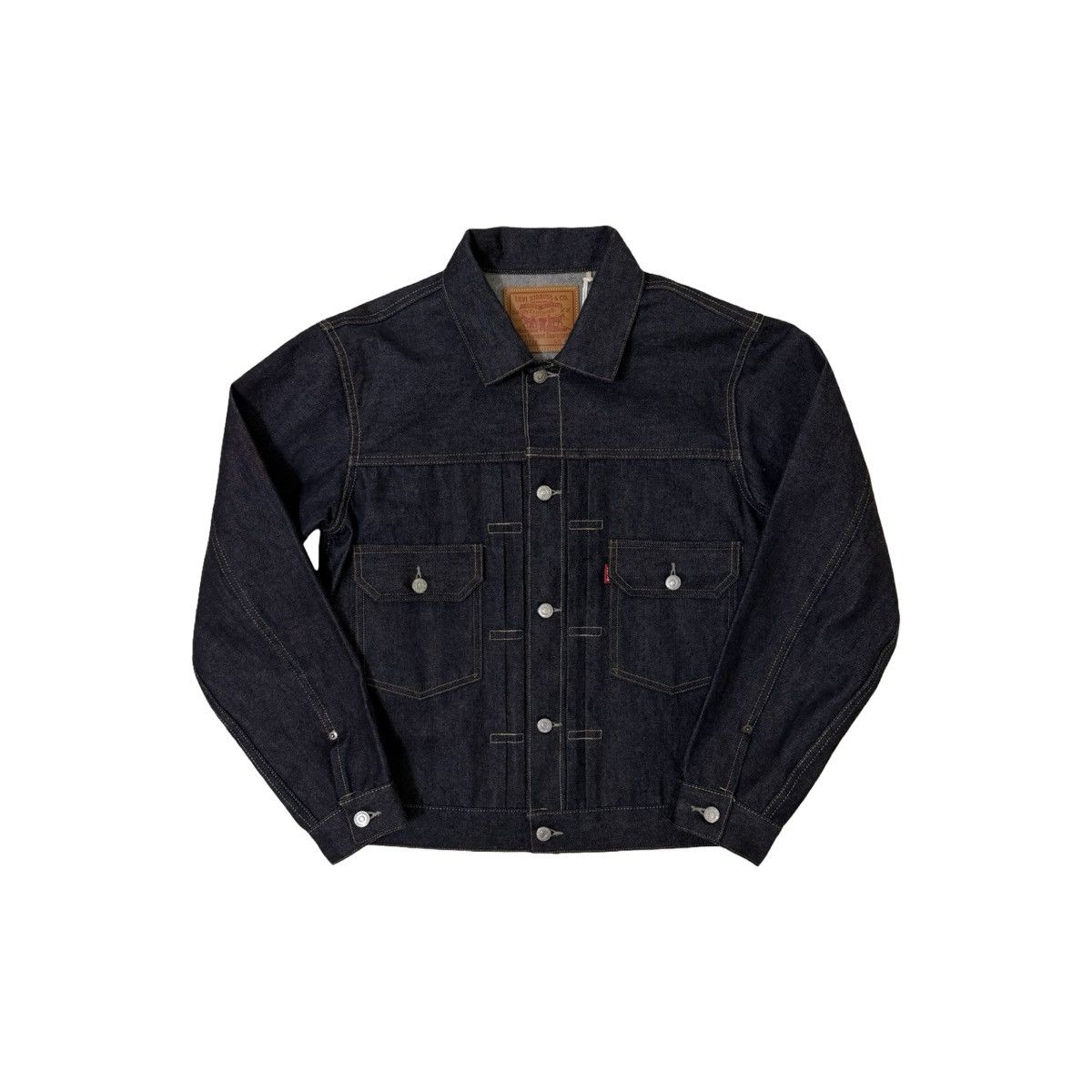 Levis Type 2 1953 Japanese Raw Denim Jacket Rare