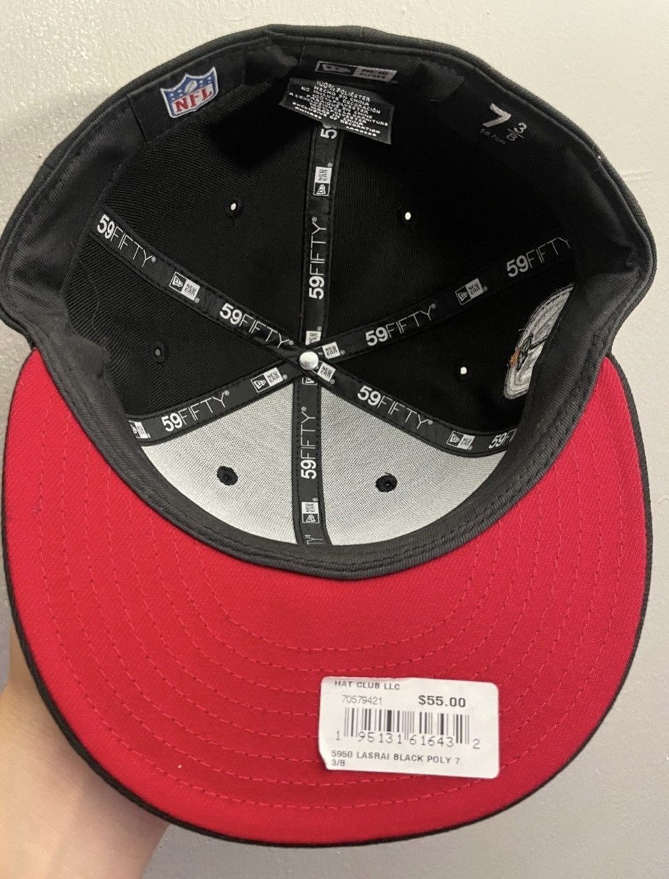 New Era Hat club raiders loui v collection size 7 3/8 Size ONE SIZE - 4 Thumbnail