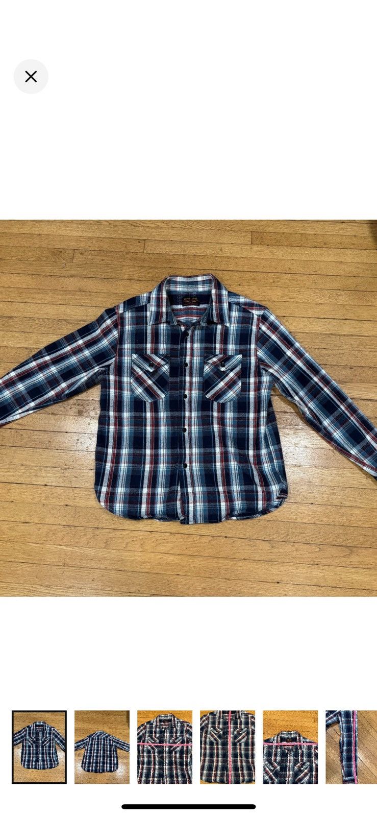 UES Japan USS Heavy Flannel size 4 Size US L / EU 52-54 / 3 - 1 Thumbnail