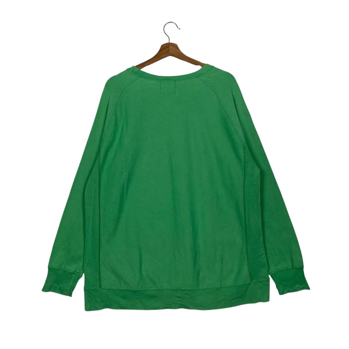Japanese Brand Salt Lake Crewneck Green Sweatshirt Size L / US 10 / IT 46 - 7 Thumbnail