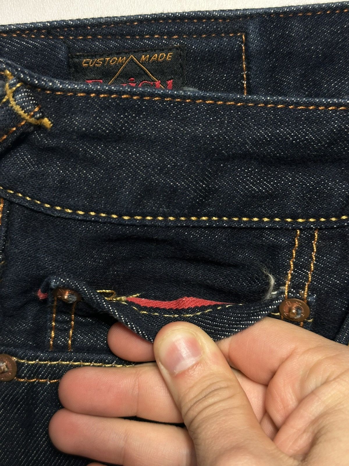 Evisu Vintage Evisu Big Daicock Jeans Size US 30 / EU 46 - 10 Thumbnail