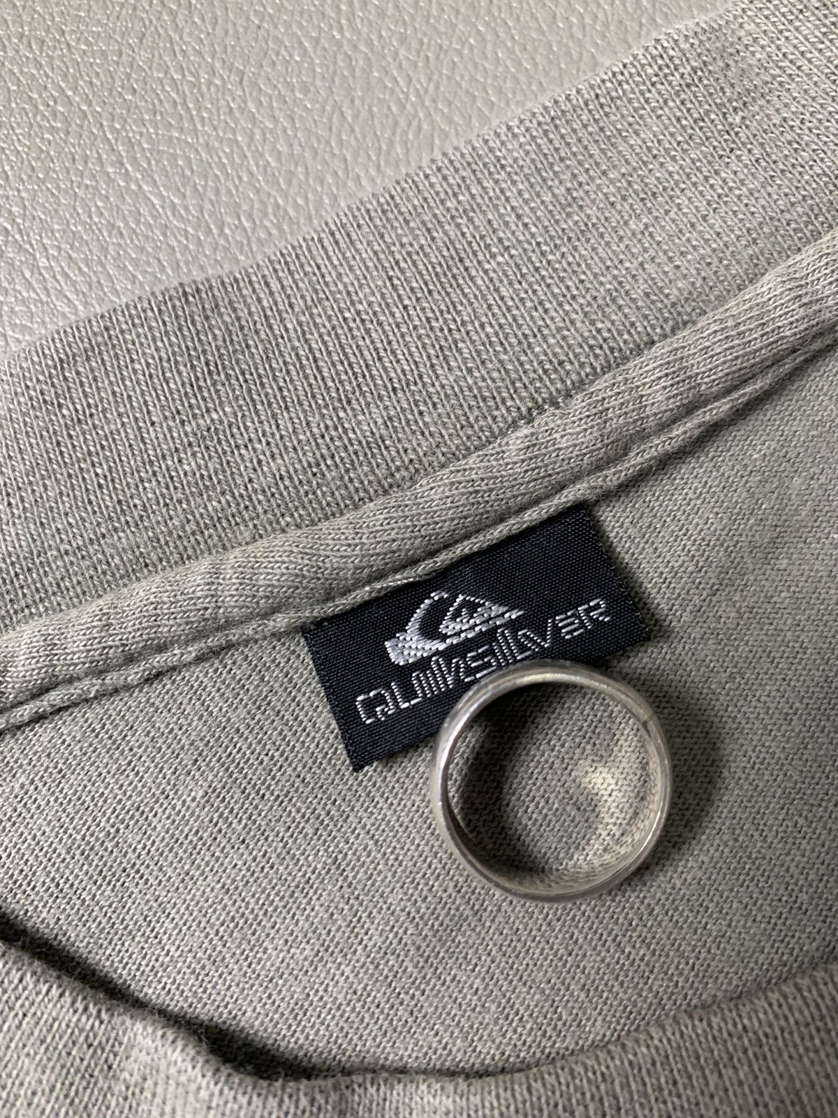 Quicksilver × Quiksilver × Vintage Vintage 90s Quiksilver Logo Tshirt Size US XL / EU 56 / 4 - 6 Thumbnail