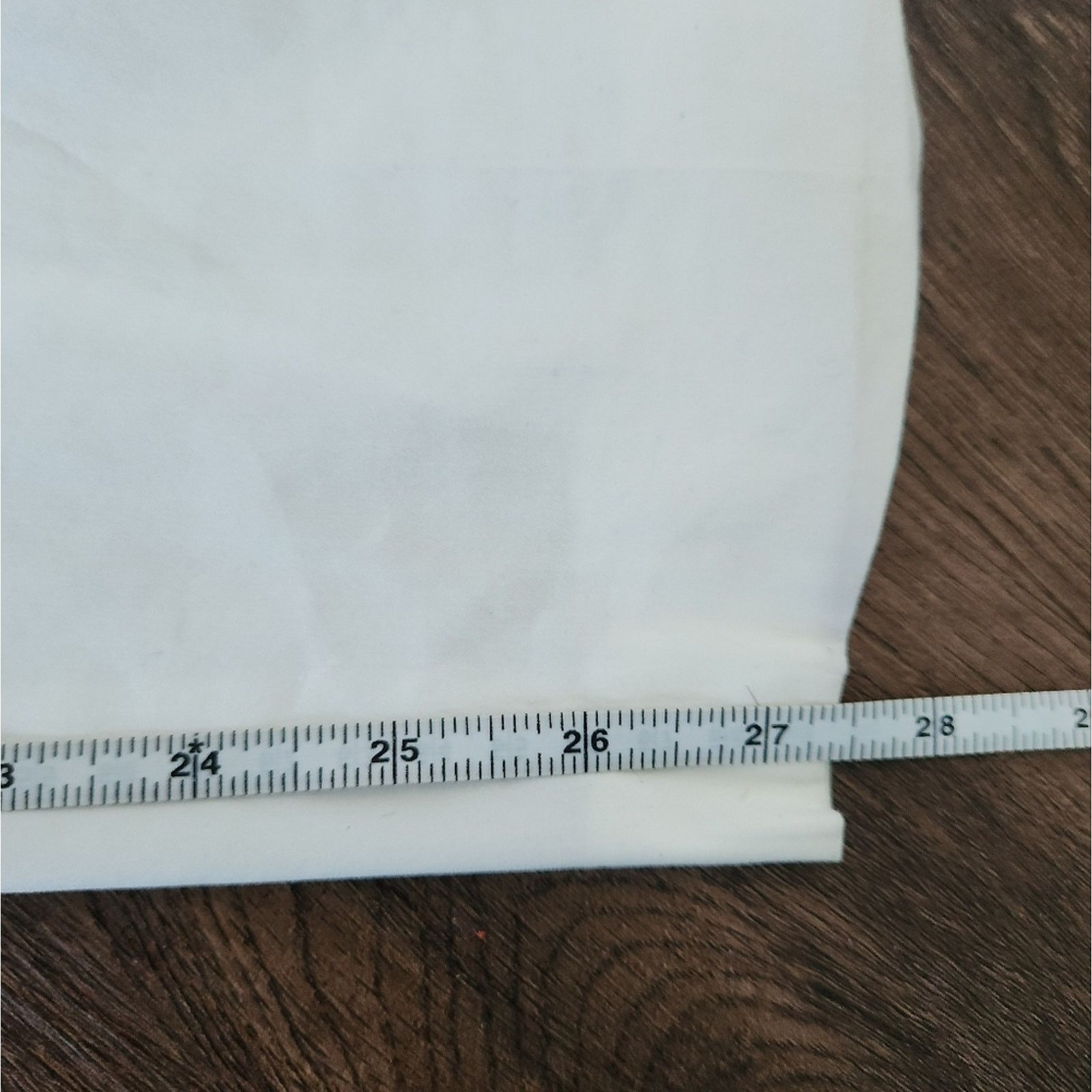 PRADA Lightweight Creamy White Straight Leg Pants 40