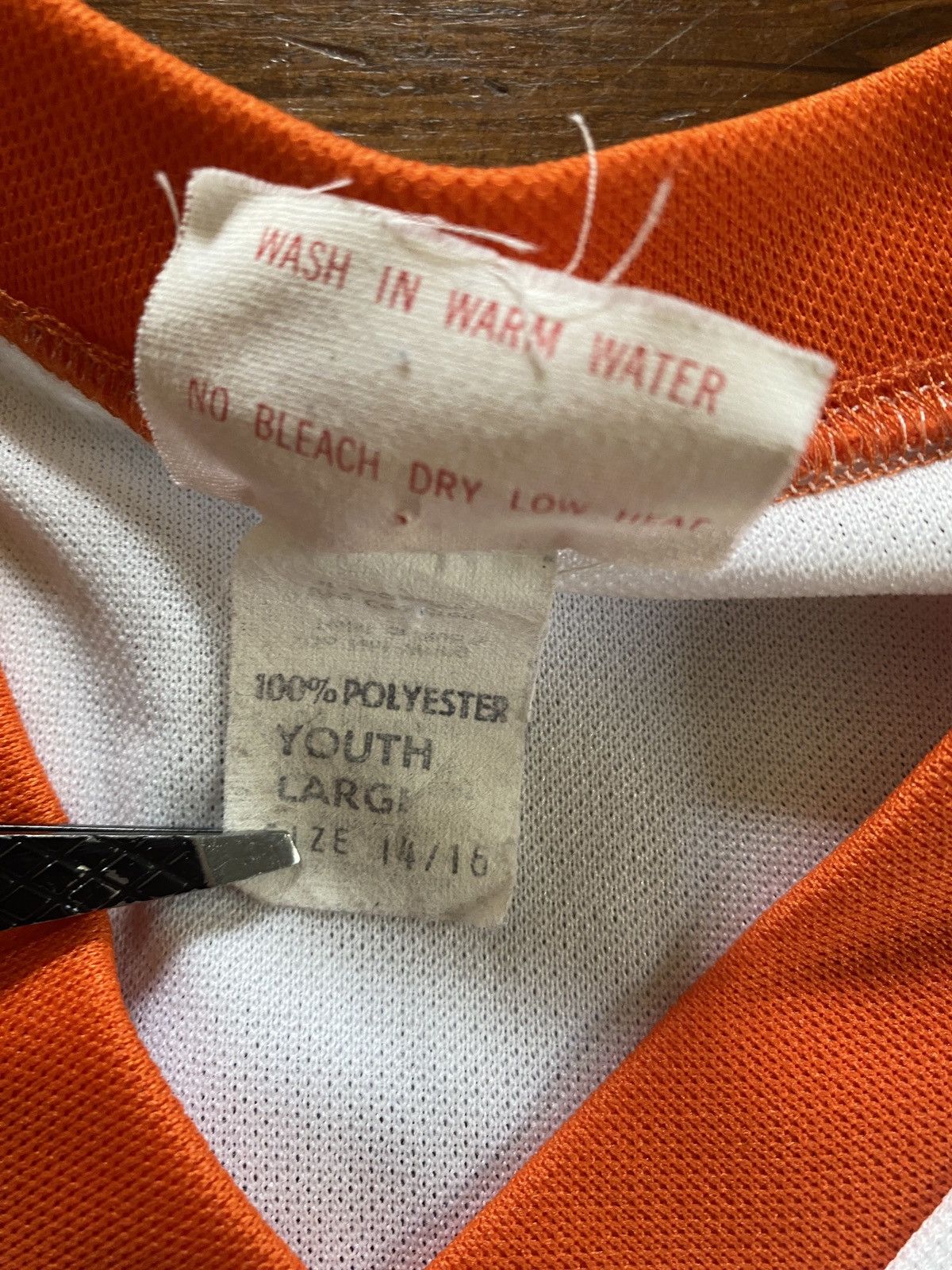 MLB Vintage 80’s Baltimore Orioles Esskay Kid’s Promo Jersey Tee Size US XXS / EU 40 - 10 Thumbnail