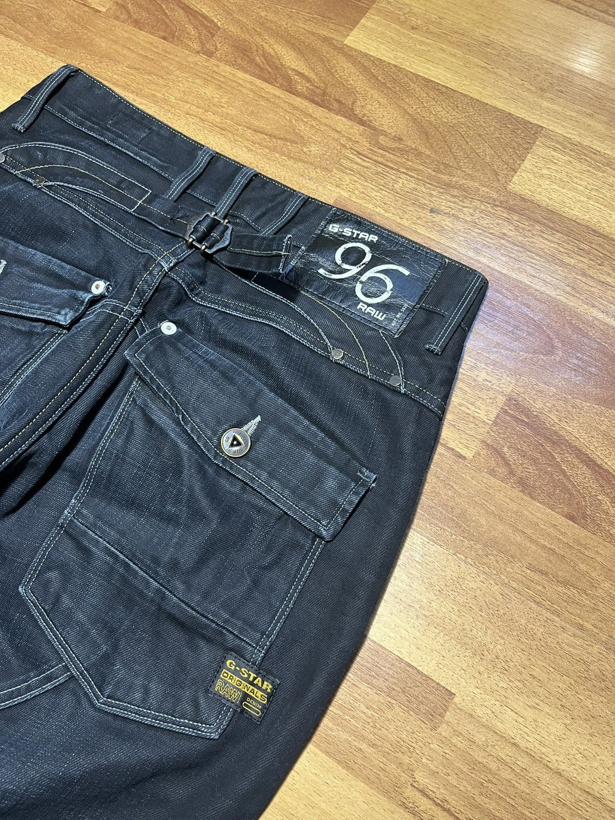 G-Star Rare Vintage G-Star Raw Denim Jeans Avant-Garde Y2K Size US 32 / EU 48 - 4 Thumbnail
