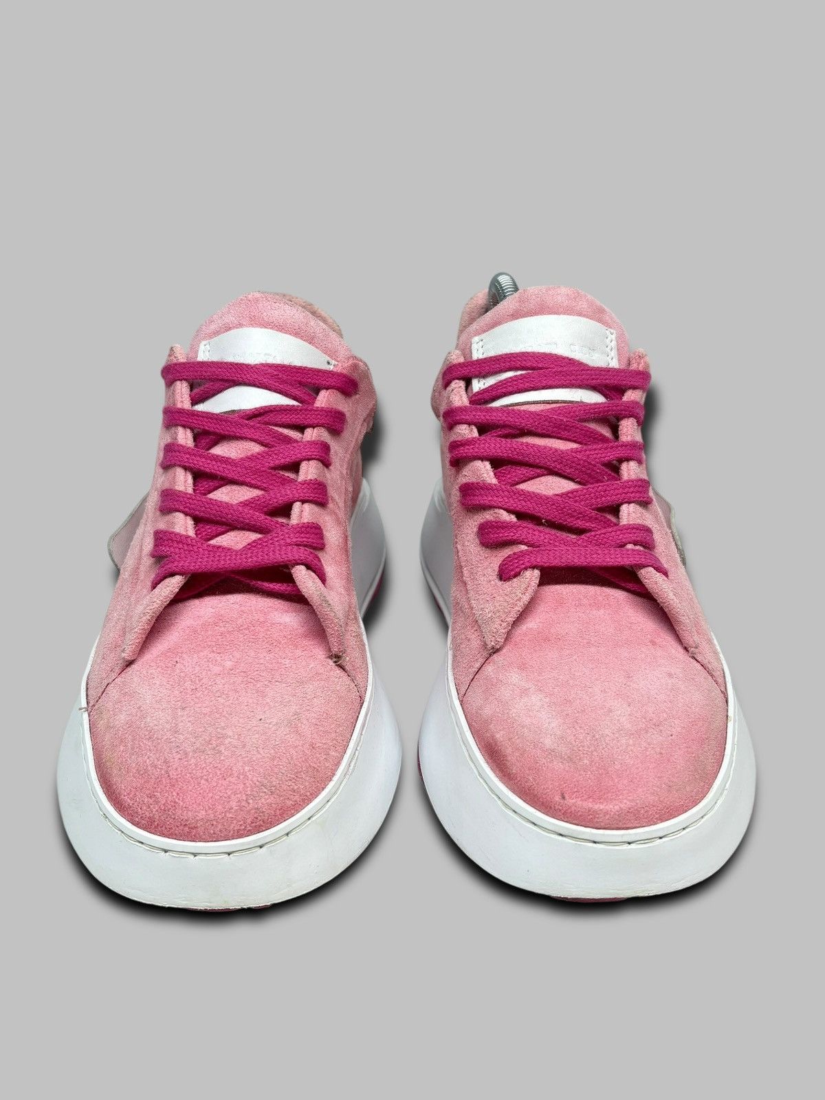 A.S.98 A.S 98 Suede Leather Pink Sneakers Size US 7 / EU 40 - 3 Thumbnail