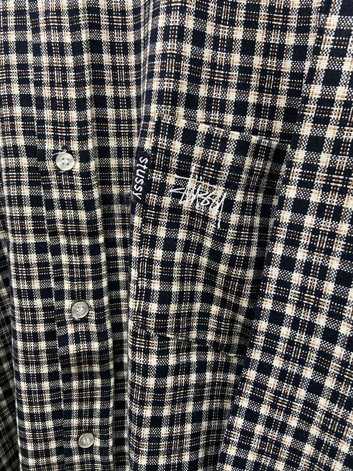 Stussy Vintage Stussy Plaid Flannel Button Up Shirt Size US L / EU 52-54 / 3 - 4 Thumbnail