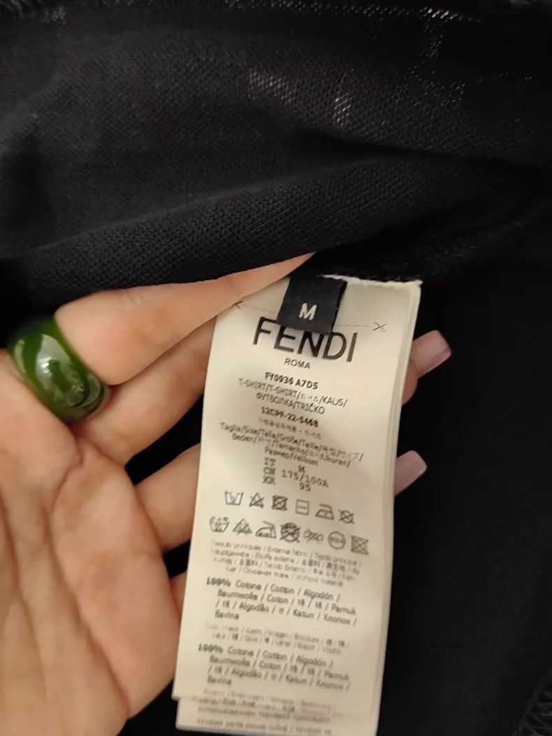 Fendi FENDI Plastic T-shirt Size US M / EU 48-50 / 2 - 5 Thumbnail