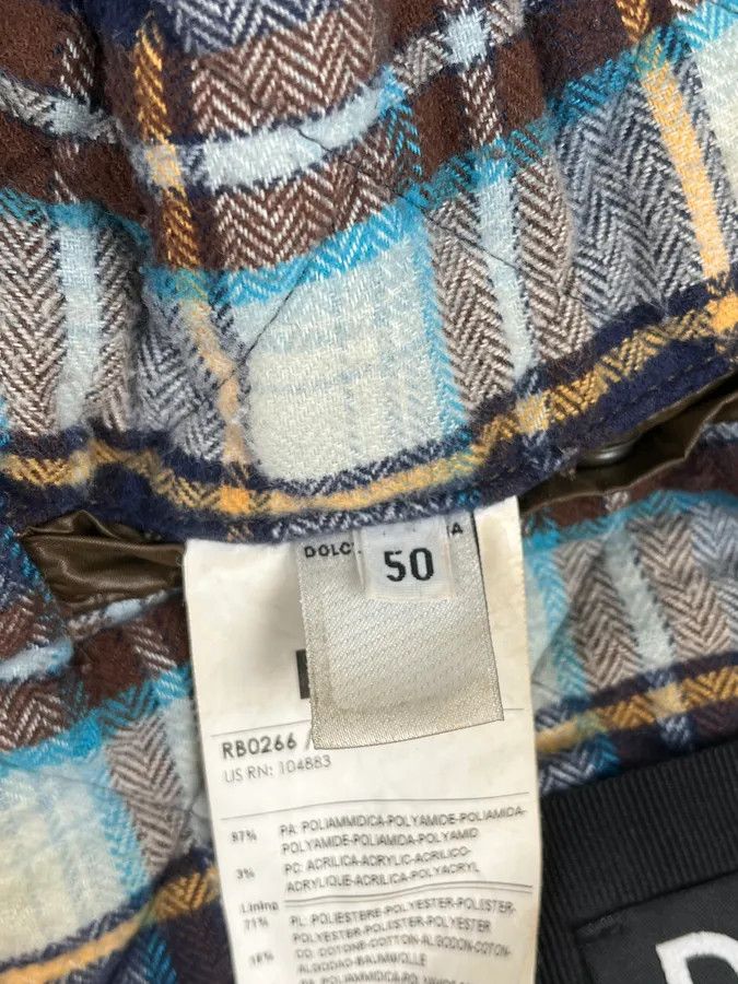 Dolce & Gabbana 2000s Dolce & Gabbana Multi Pockets Cargo Brown Puffer Jacket Size US M / EU 48-50 / 2 - 14 Thumbnail