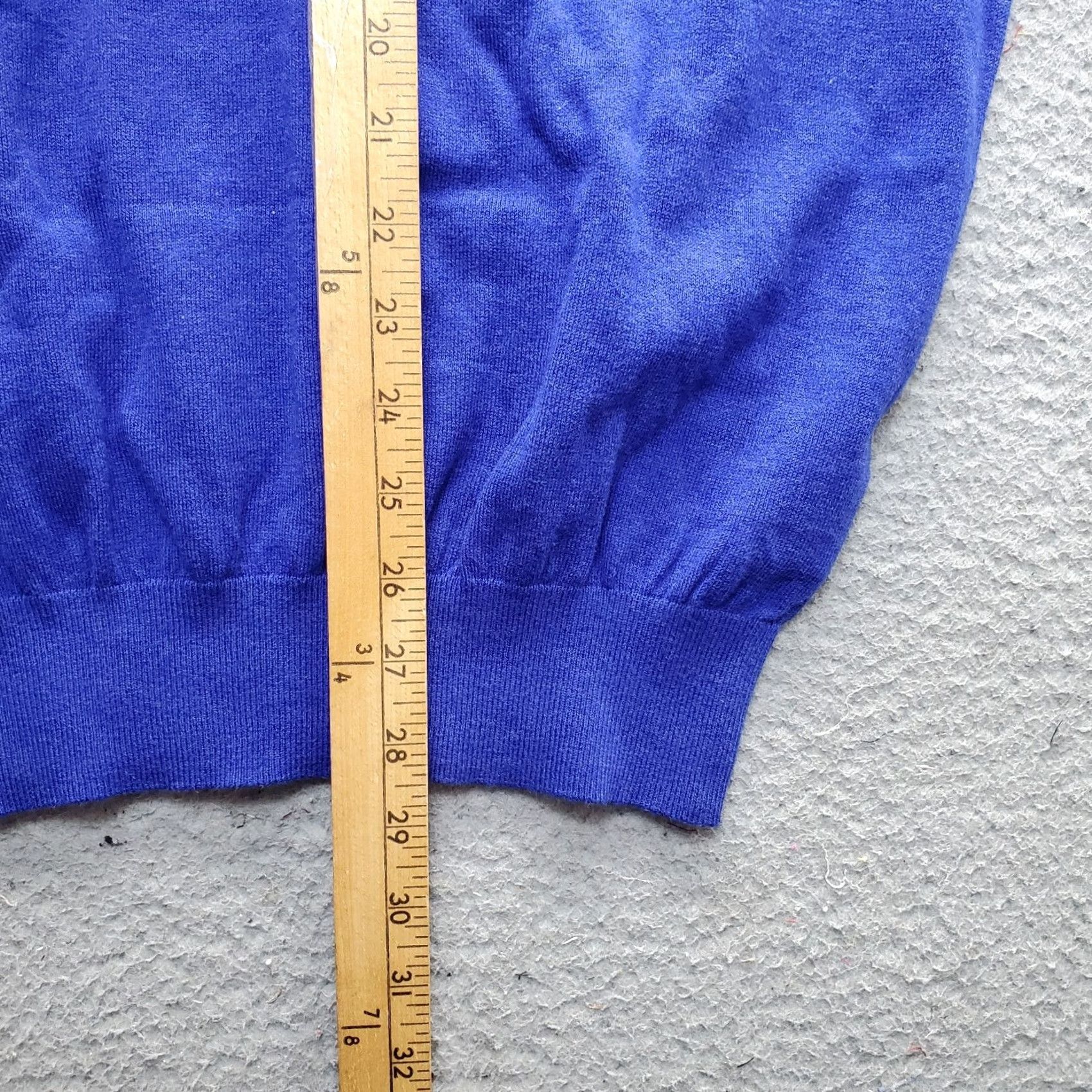 Vintage Greg Norman Mens 1/4 Zip Sweater Vest Blue Knit Golf Pullover L Size US L / EU 52-54 / 3 - 3 Thumbnail