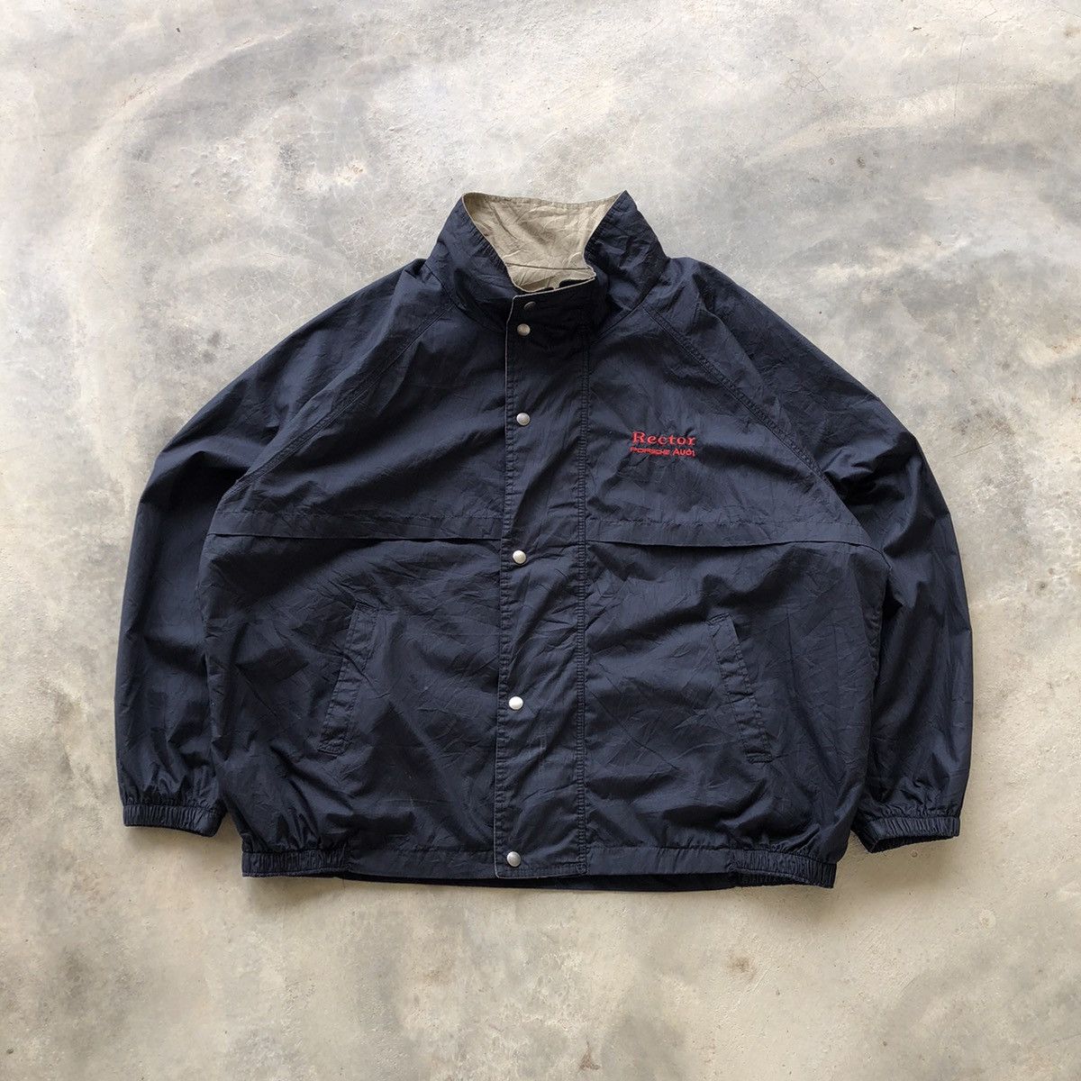 image of Red Kap For Rector Audi Porsche Worker Jacket in Black, Men's (Size XL)