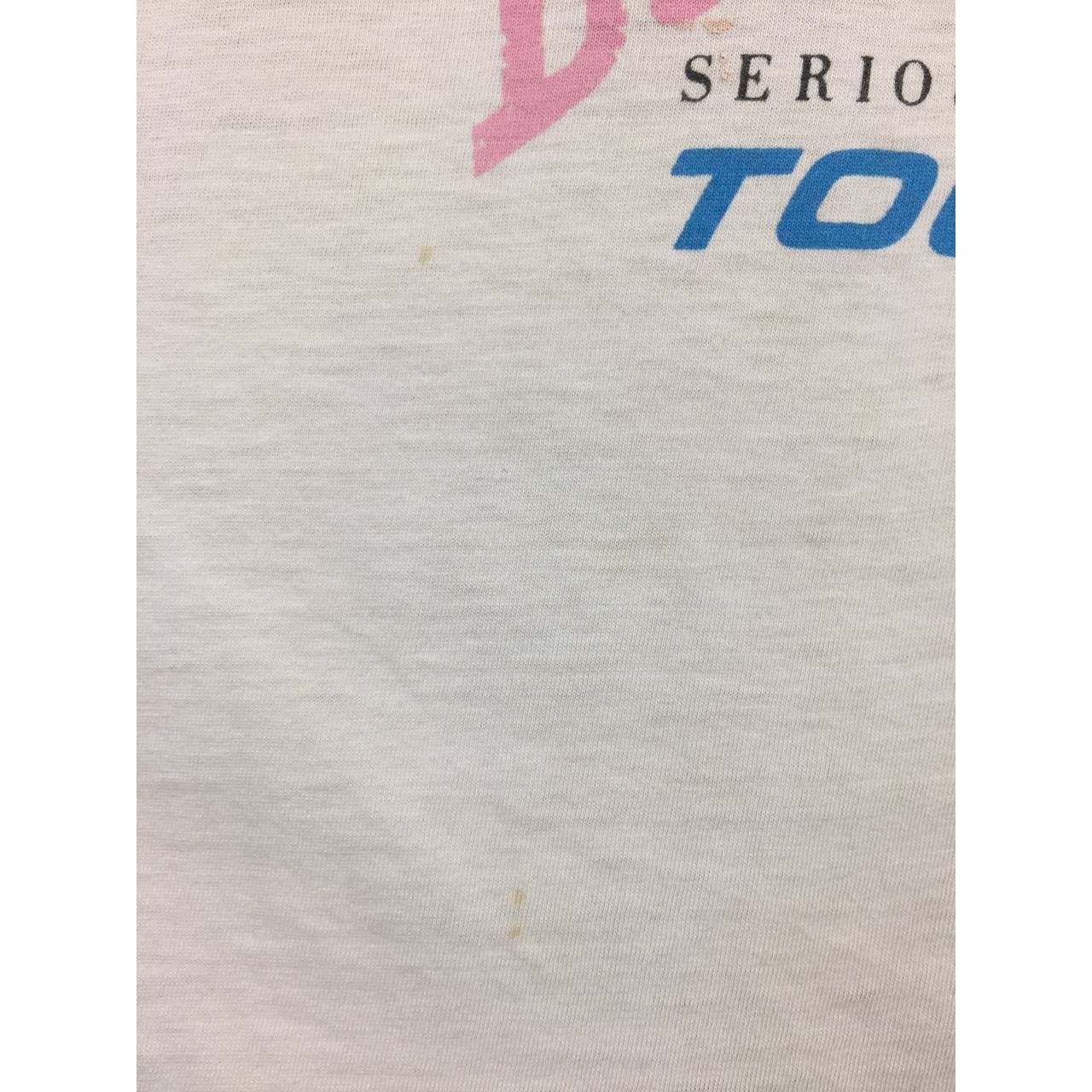 Band Tees Vtg 80s David Bowie Serious Moonlight Tour 83 Raglan Tee Size US S / EU 44-46 / 1 - 6 Thumbnail